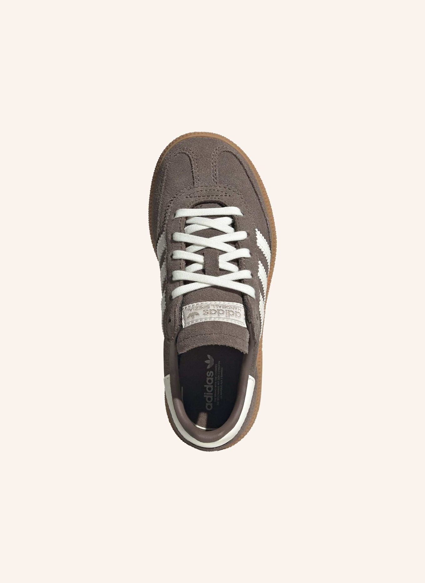 adidas Originals HANDBALL SPEZIAL KIDS SCHUH: BRAUN/ WEISS/ BEIGE