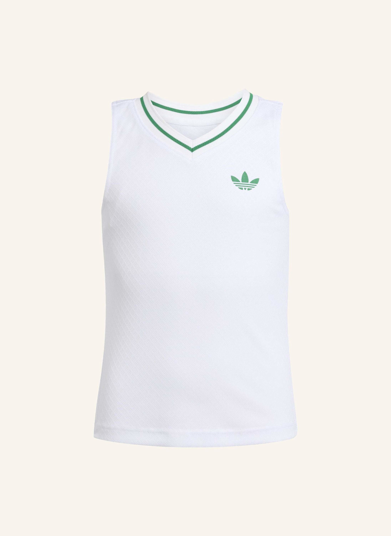 adidas TENNIS CLIMACOOL KIDS TANKTOP: WEISS