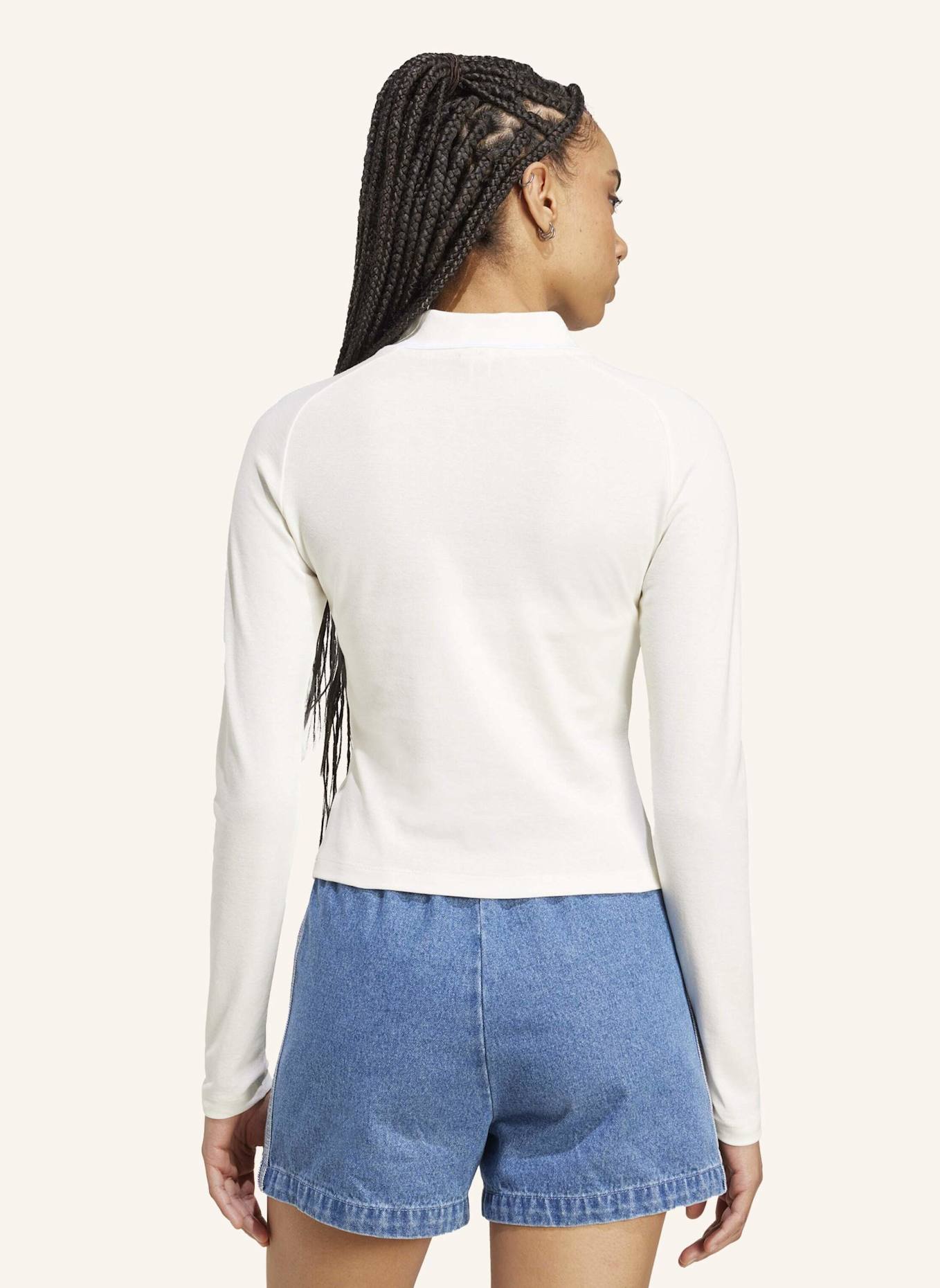 adidas Originals CREST LONGSLEEVE: WEISS