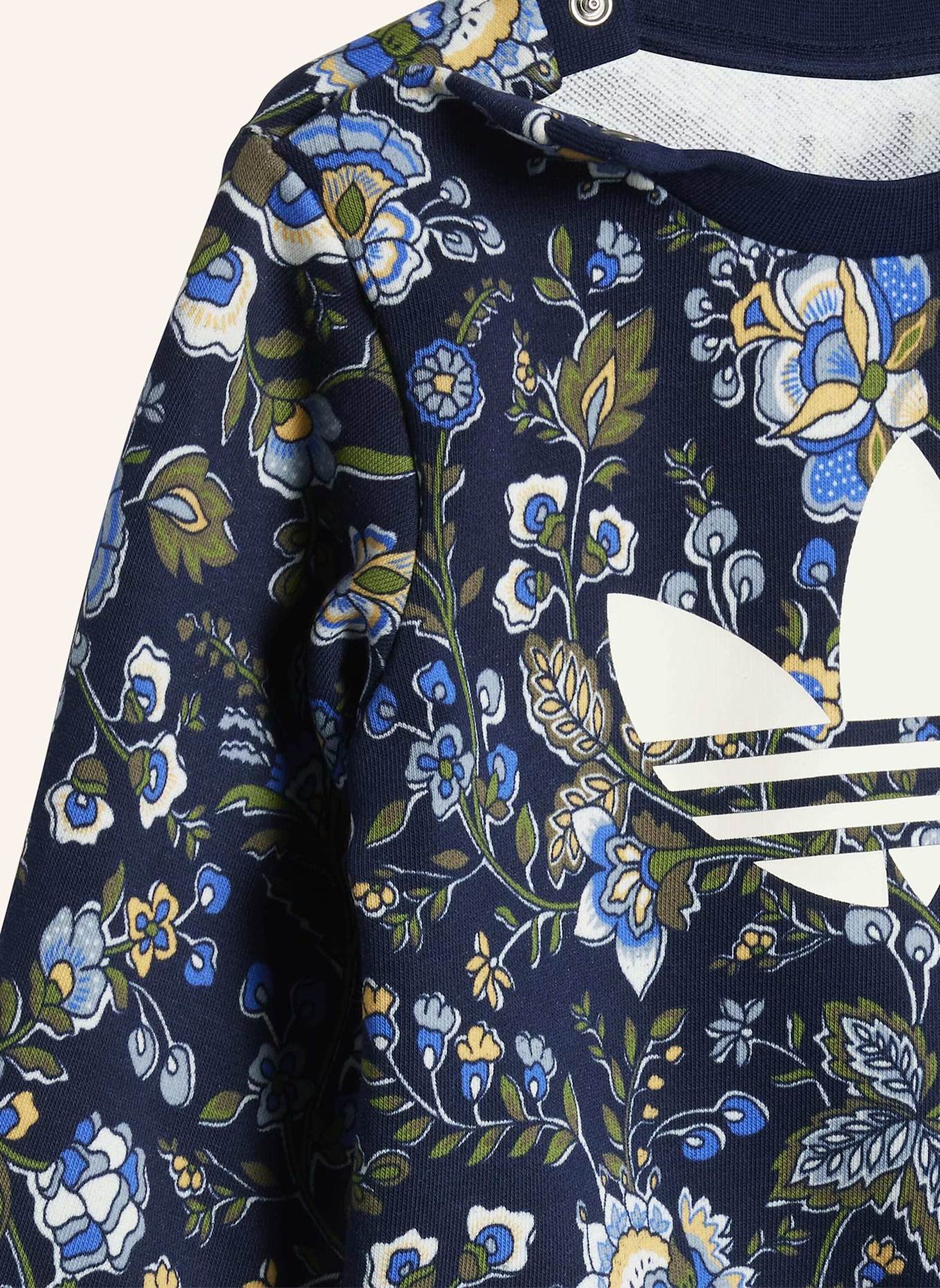 adidas Originals ADIDAS ORIGINALS X LIBERTY LONDON CREW SET FÜR KINDER: BLAU