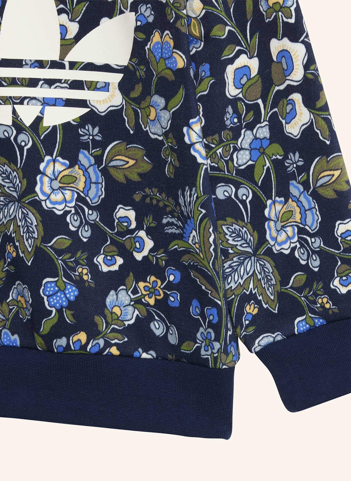 adidas Originals ADIDAS ORIGINALS X LIBERTY LONDON CREW SET FÜR KINDER: BLAU