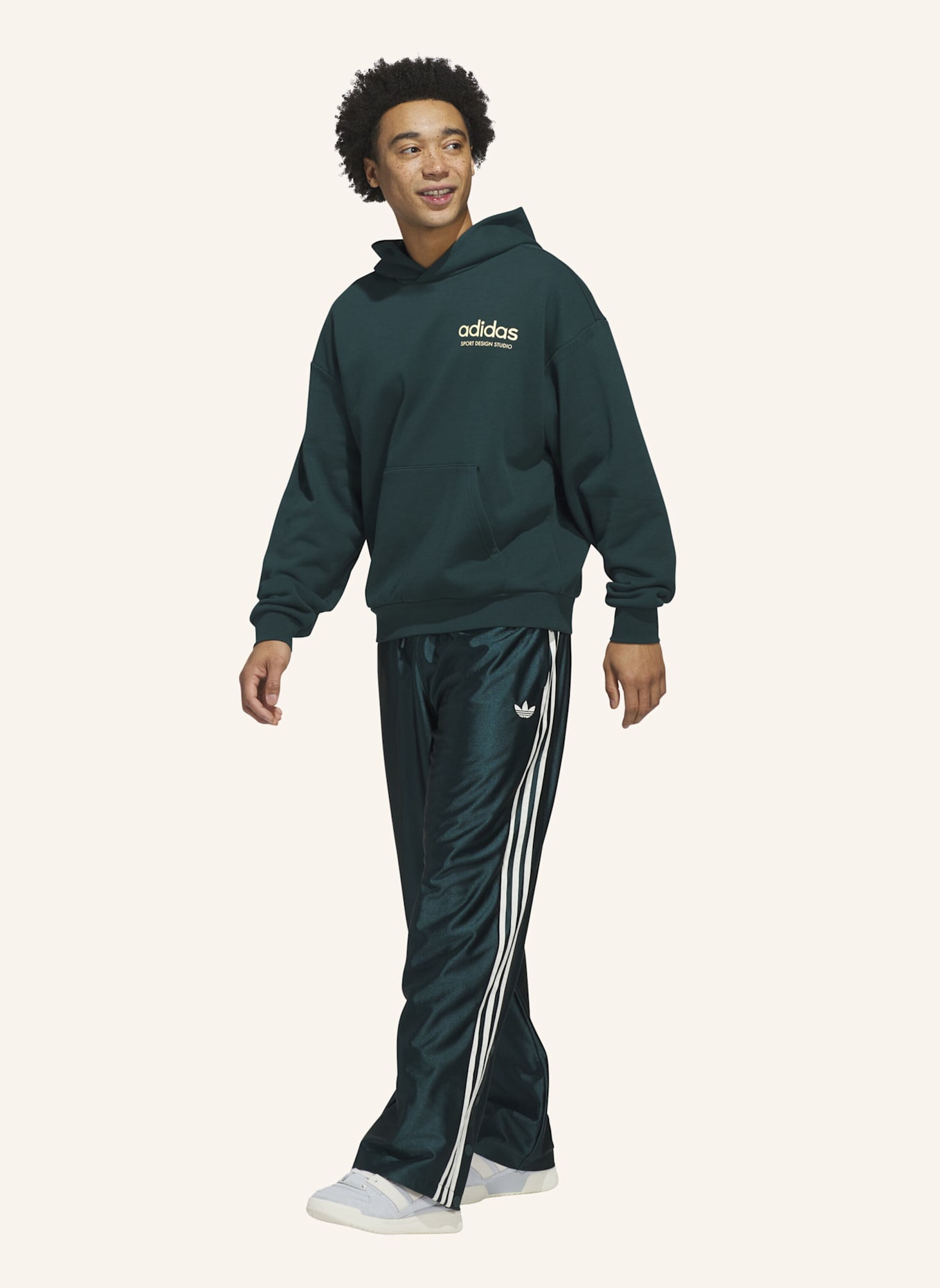 adidas Originals NUR DAS BESTE FÜR SPORTLER HOODIE: GRÜN