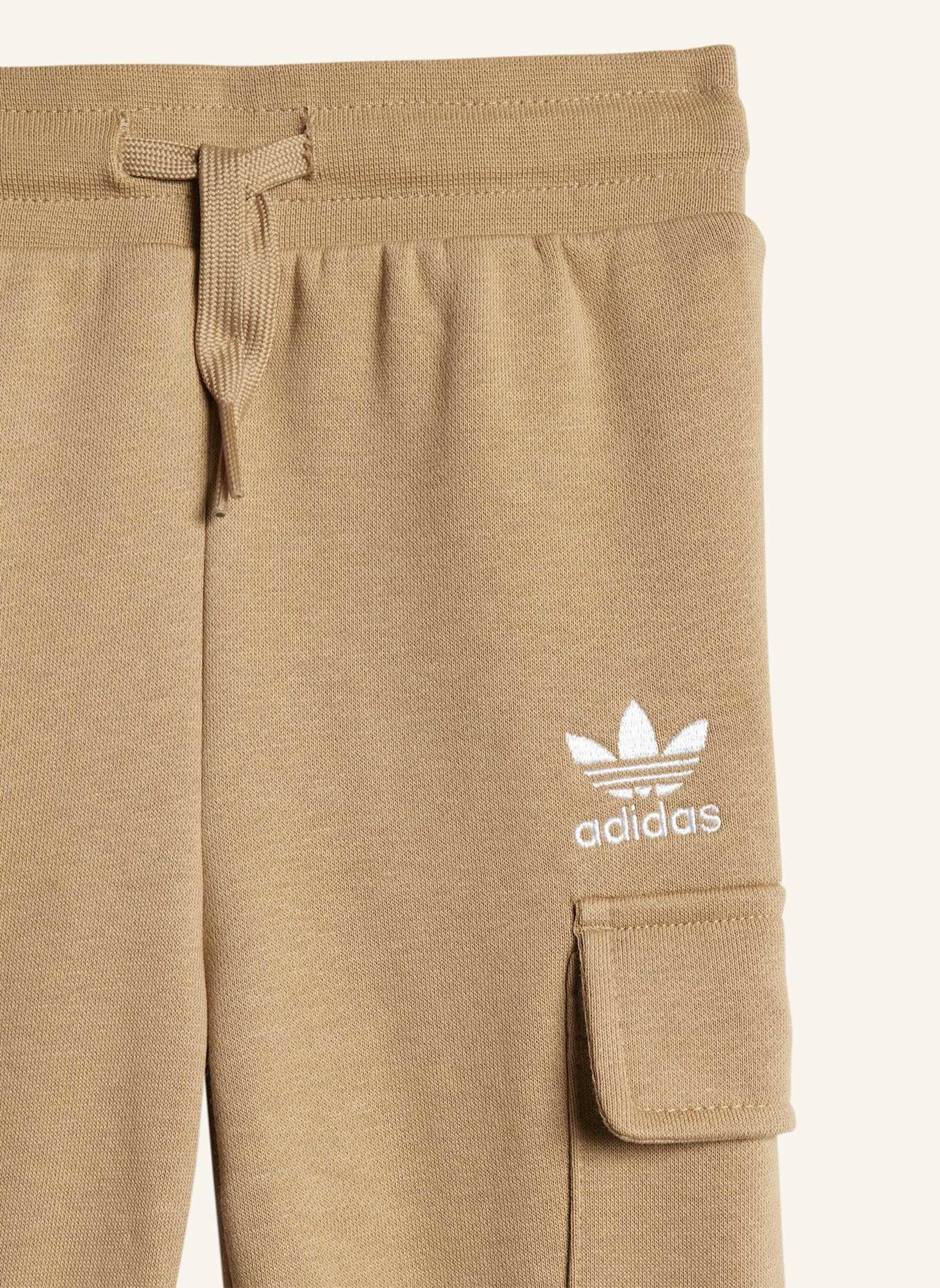 adidas Originals KIDS CARGO HOODIE-SET: BRAUN