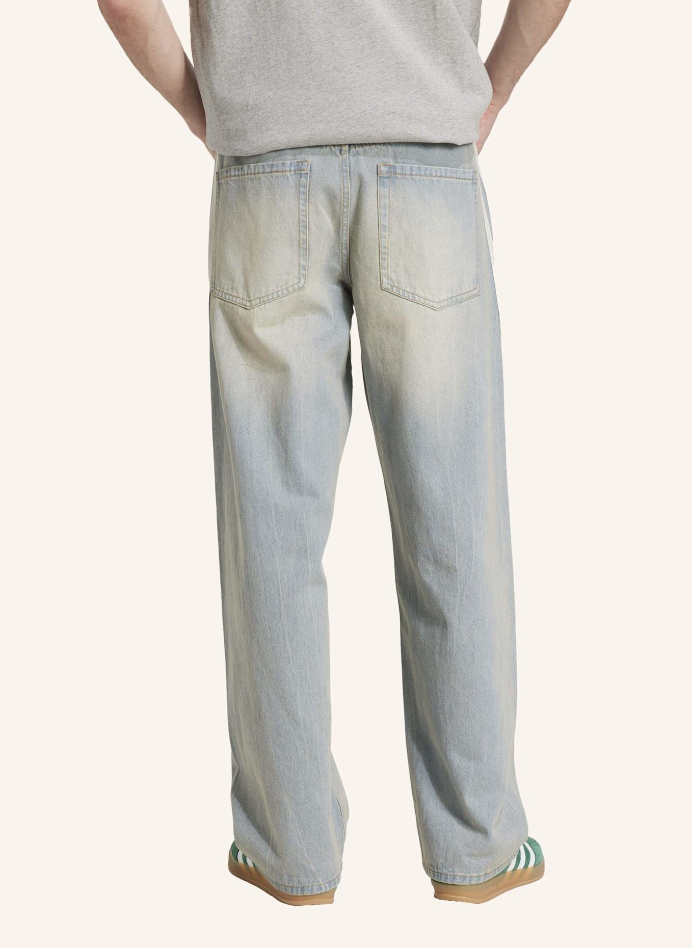 adidas Originals ADILENIUM SEASON 3 LOOSE FIT JEANS: BLAU