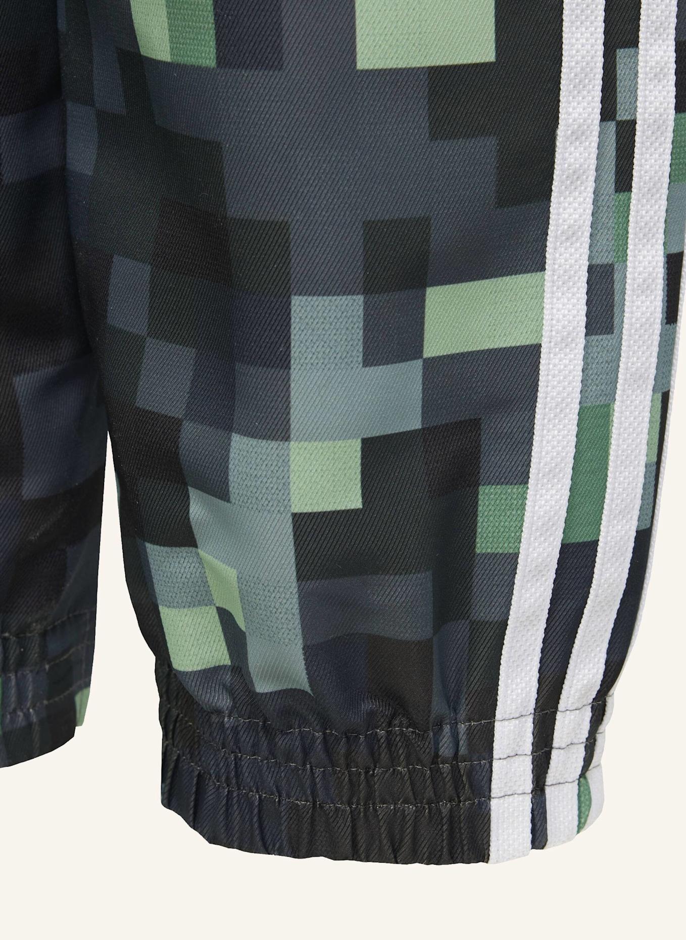 adidas Originals ADIDAS ORIGINALS X MINECRAFT TRAININGSHOSE: SILBER/ GRÜN/ SCHWARZ