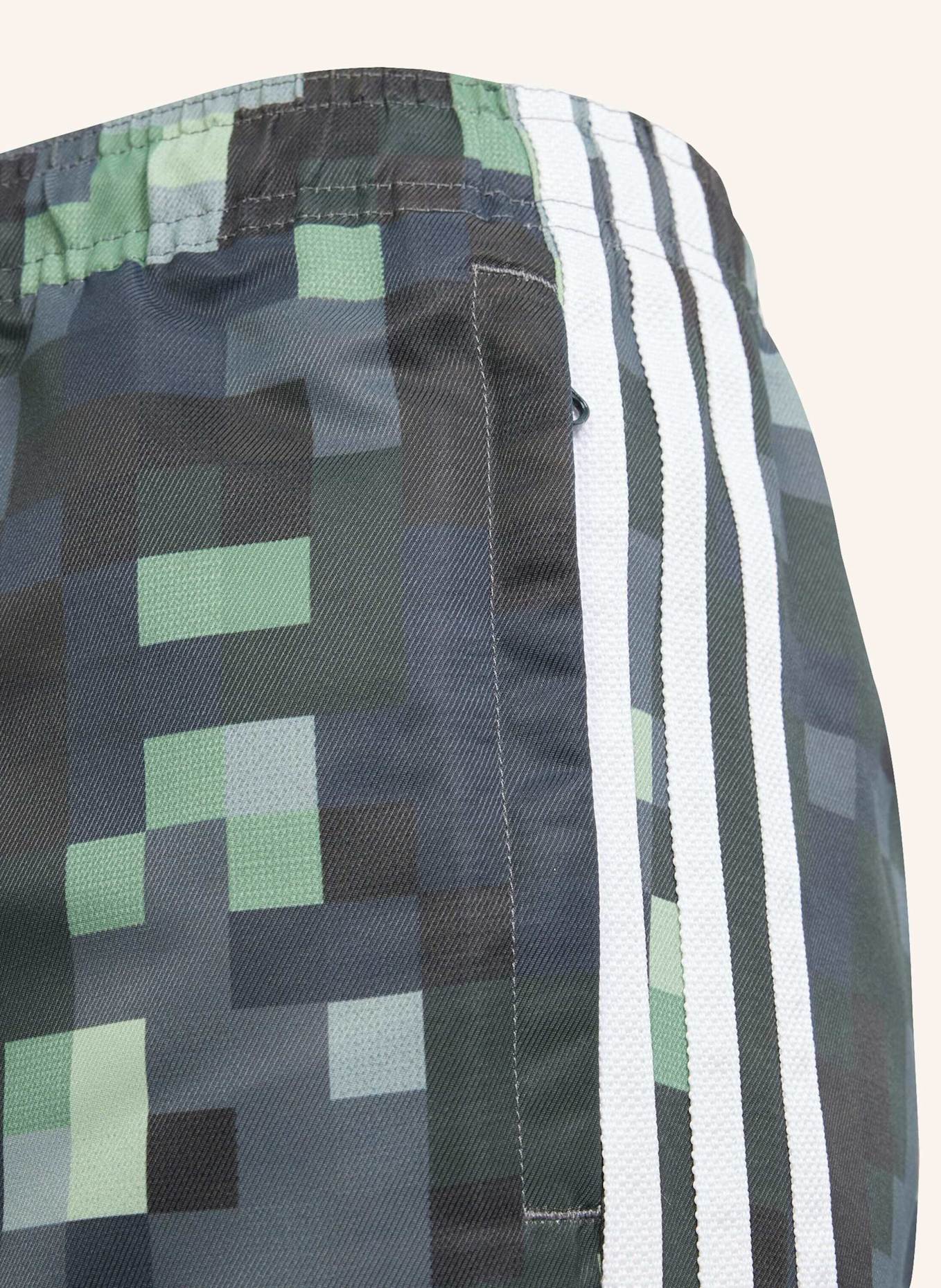 adidas Originals ADIDAS ORIGINALS X MINECRAFT TRAININGSHOSE: SILBER/ GRÜN/ SCHWARZ