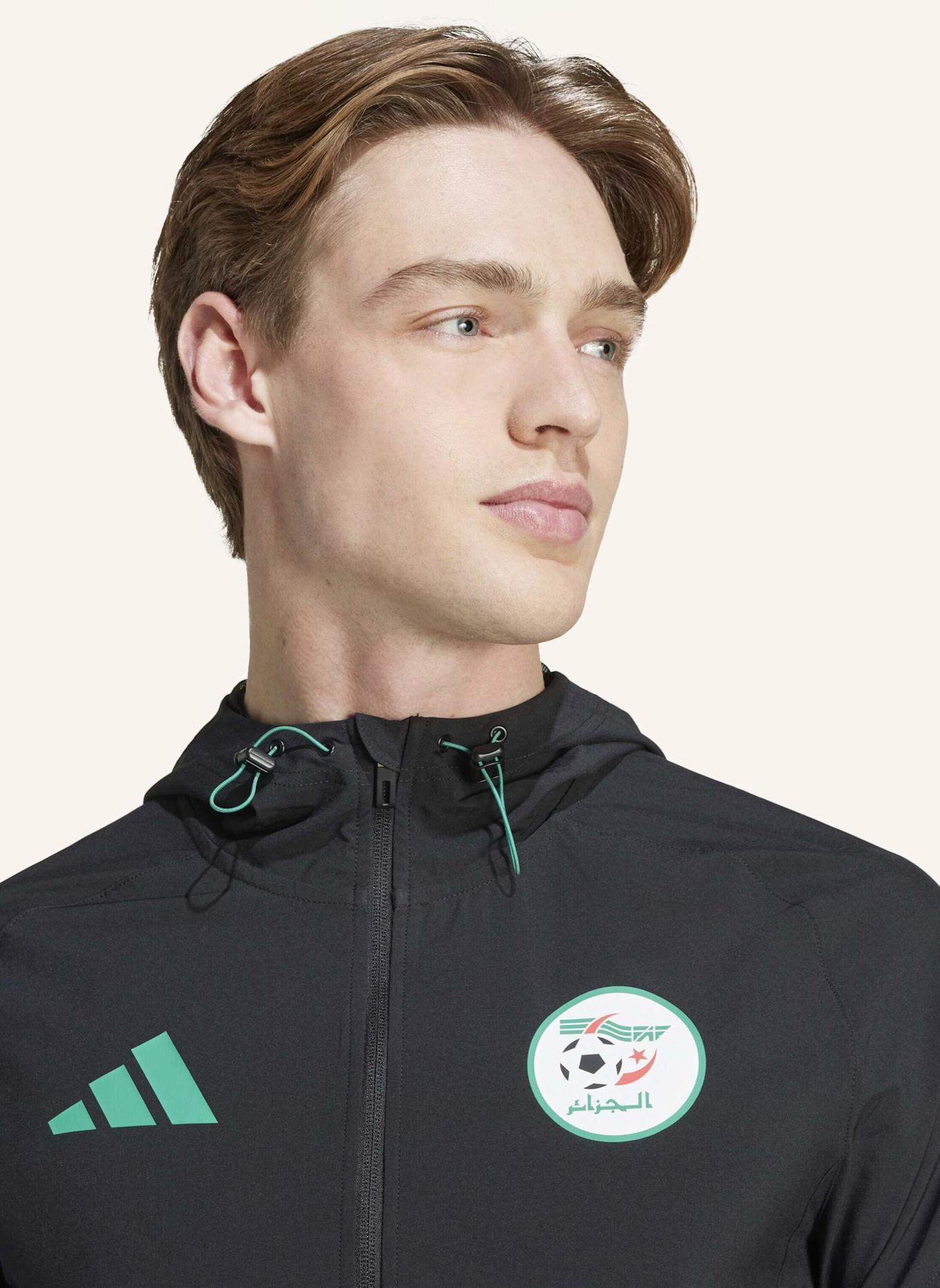 adidas ALGERIEN TIRO 25 COMPETITION VIS TECH TRAVEL JACKE: SCHWARZ