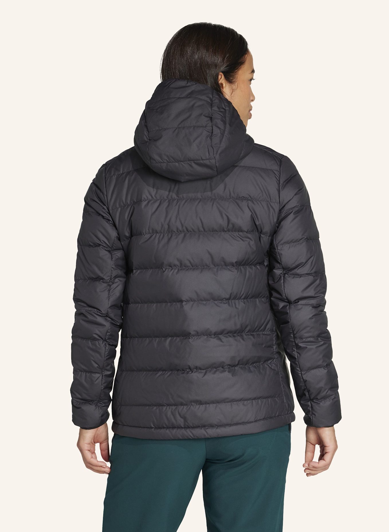 adidas TERREX TERREX MULTI LIGHT DOWN CLIMAWARM KAPUZENJACKE: SCHWARZ