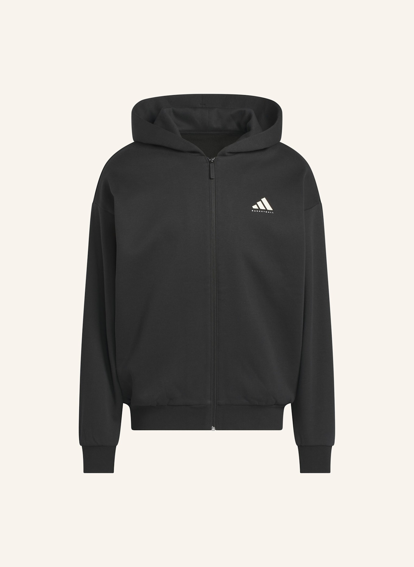 adidas Sweatjacke ADIDAS BASKETBALL FULL ZIP: SCHWARZ