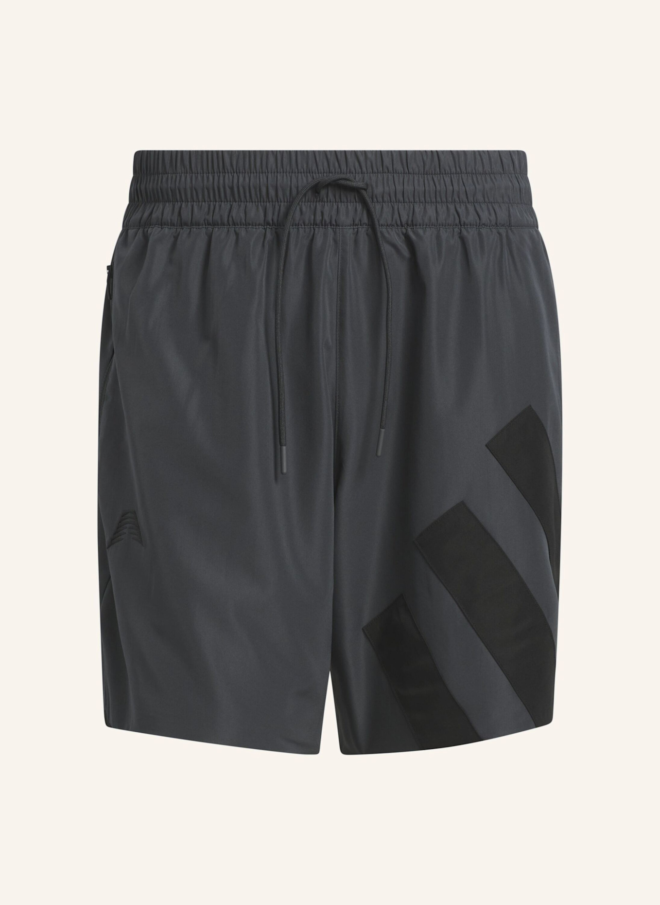 adidas ANTHONY EDWARDS FOUNDATION SHORTS: GRAU