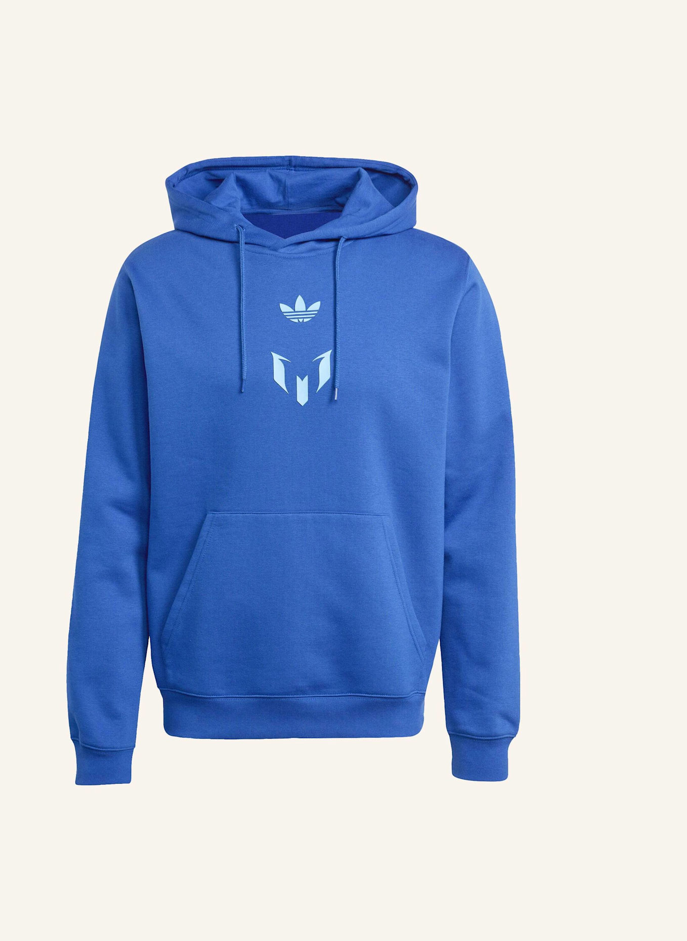 adidas MESSI HOODIE: BLAU