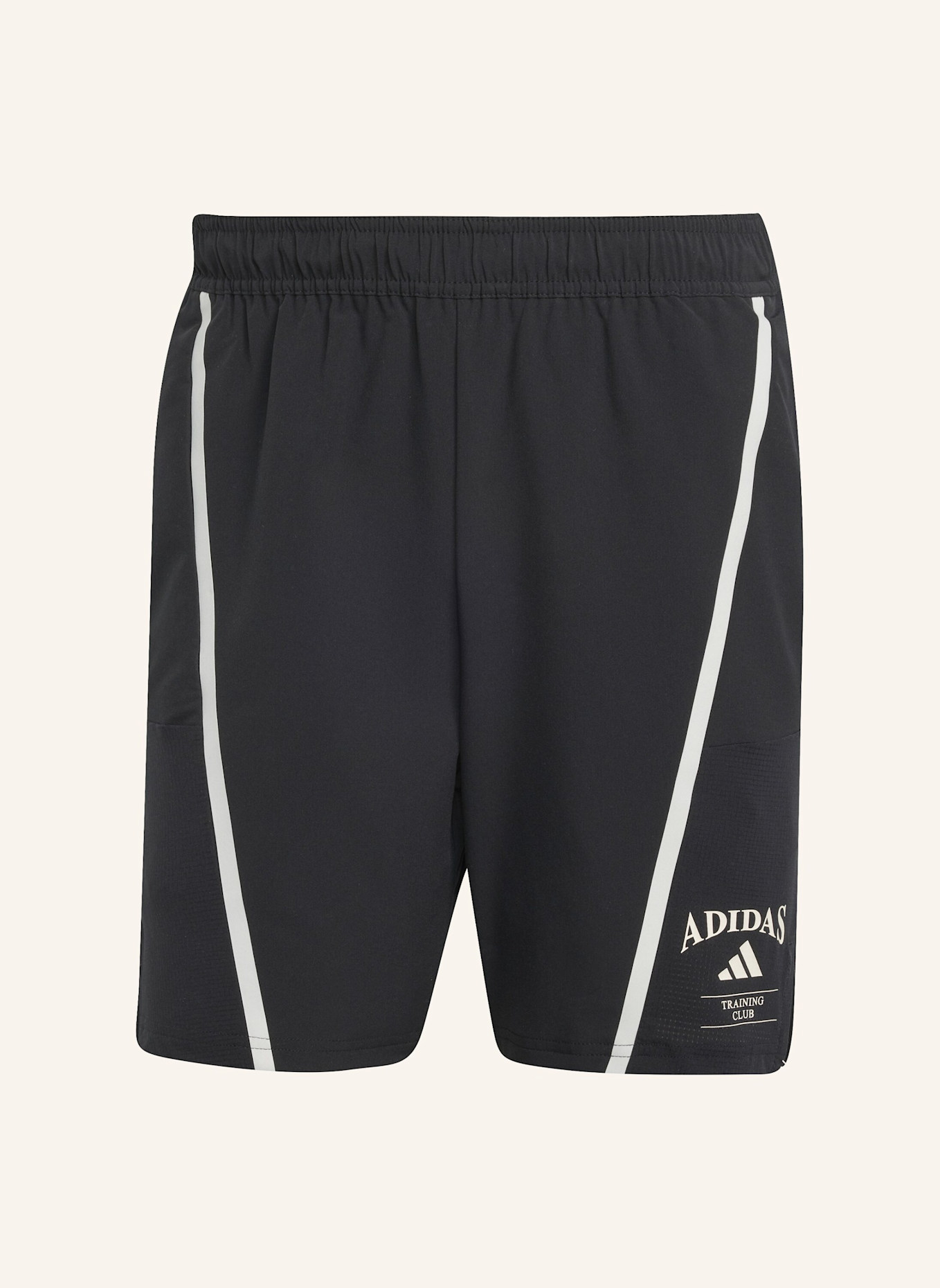 adidas DESIGNED-FOR-TRAINING LEGACY SHORTS: SCHWARZ/ WEISS
