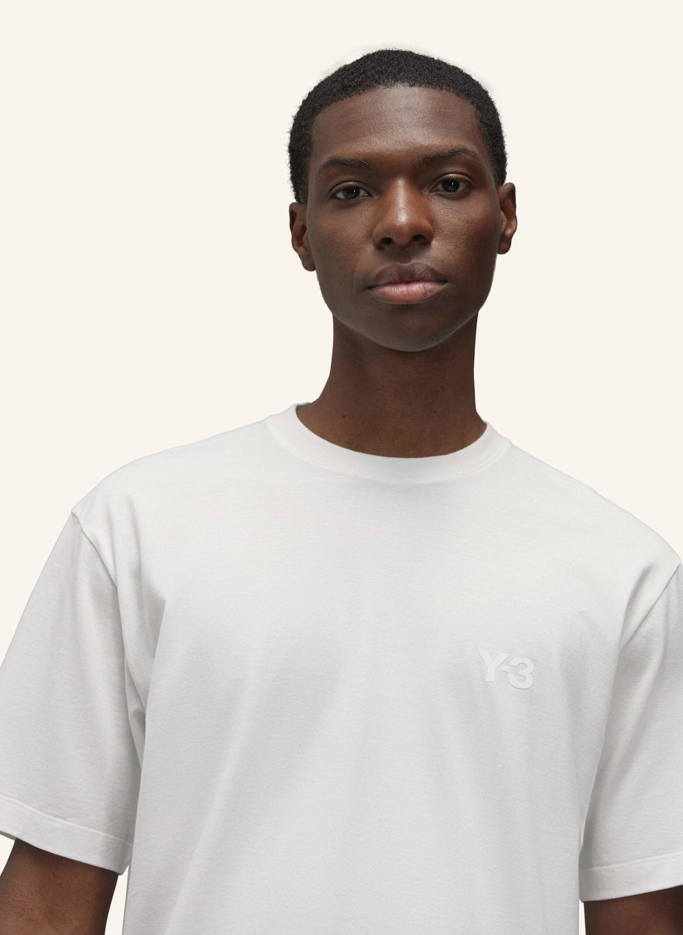 Y-3 Y-3 REGULAR T-SHIRT: WEISS