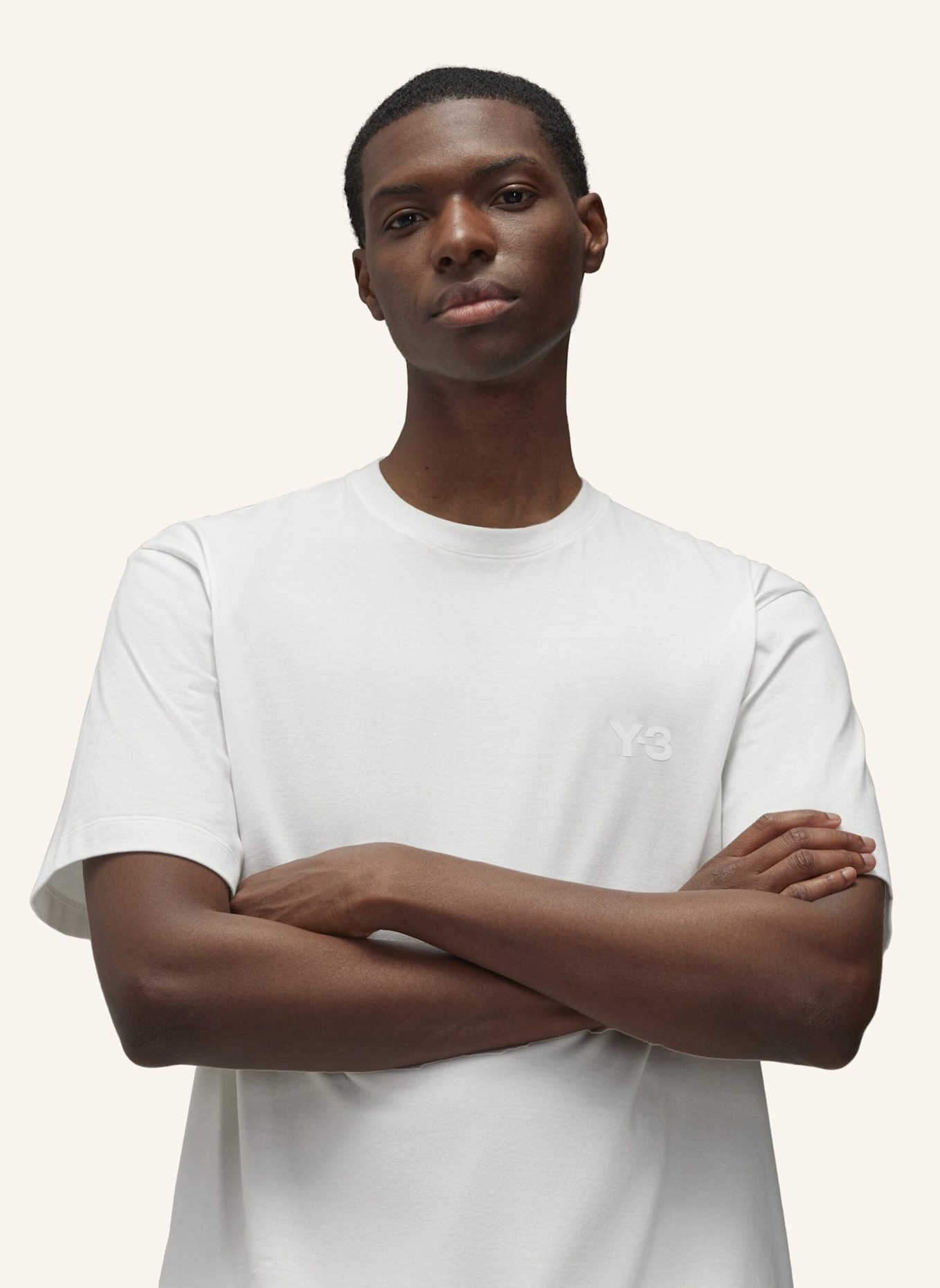 Y-3 Y-3 REGULAR T-SHIRT: WEISS