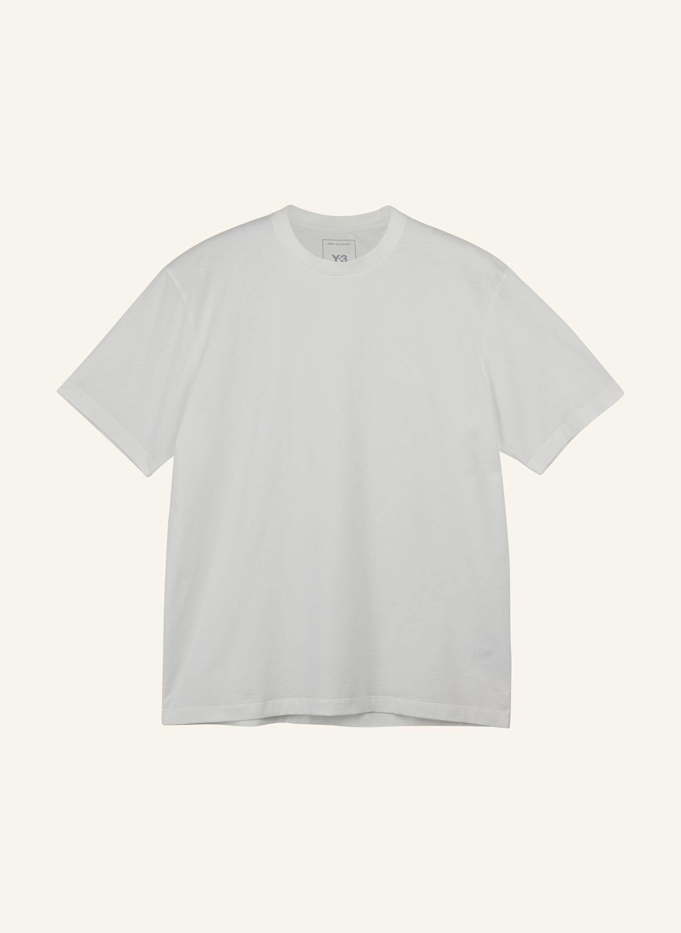 Y-3 Y-3 REGULAR T-SHIRT: WEISS