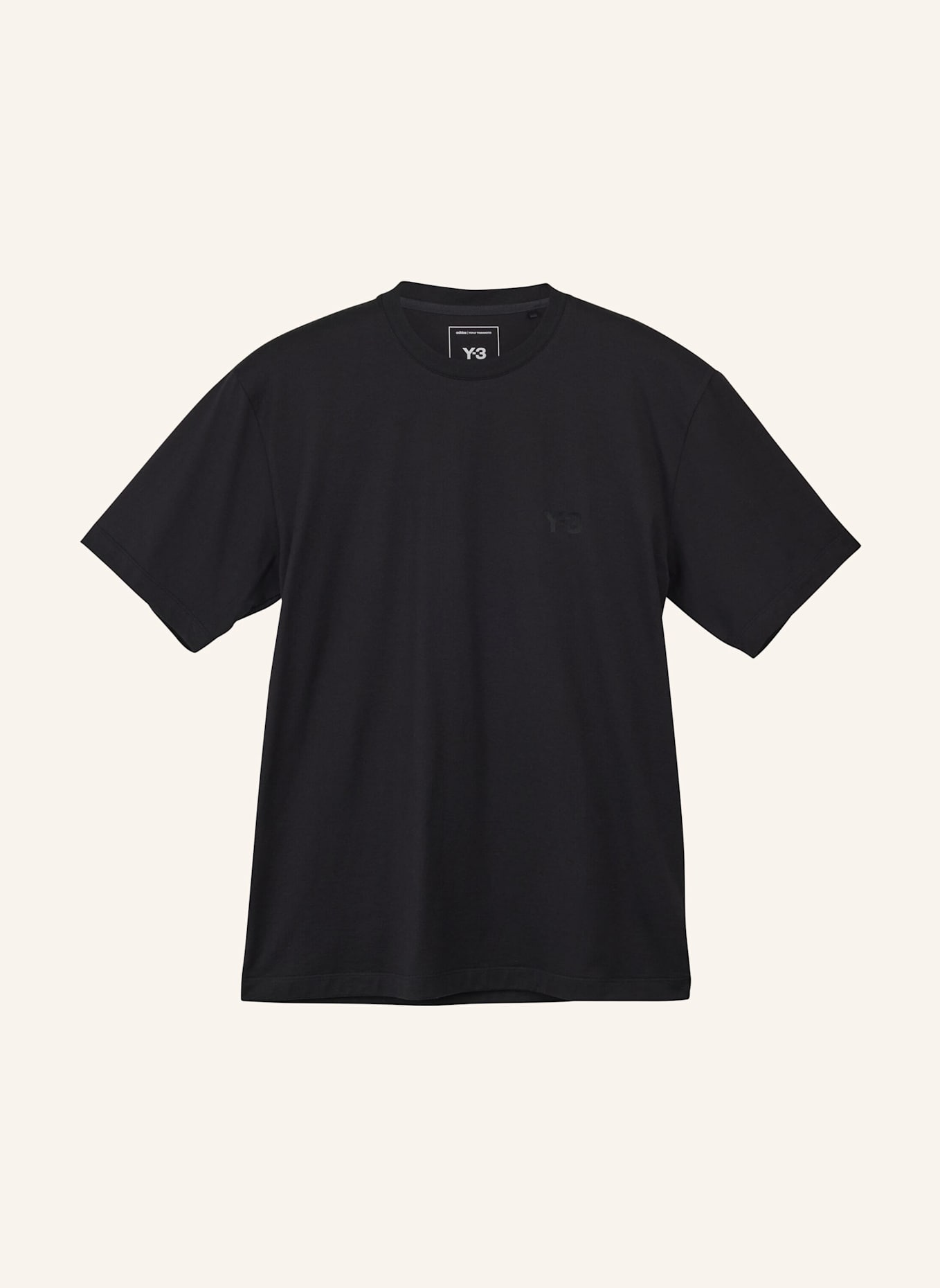 Y-3 Y-3 REGULAR T-SHIRT: SCHWARZ