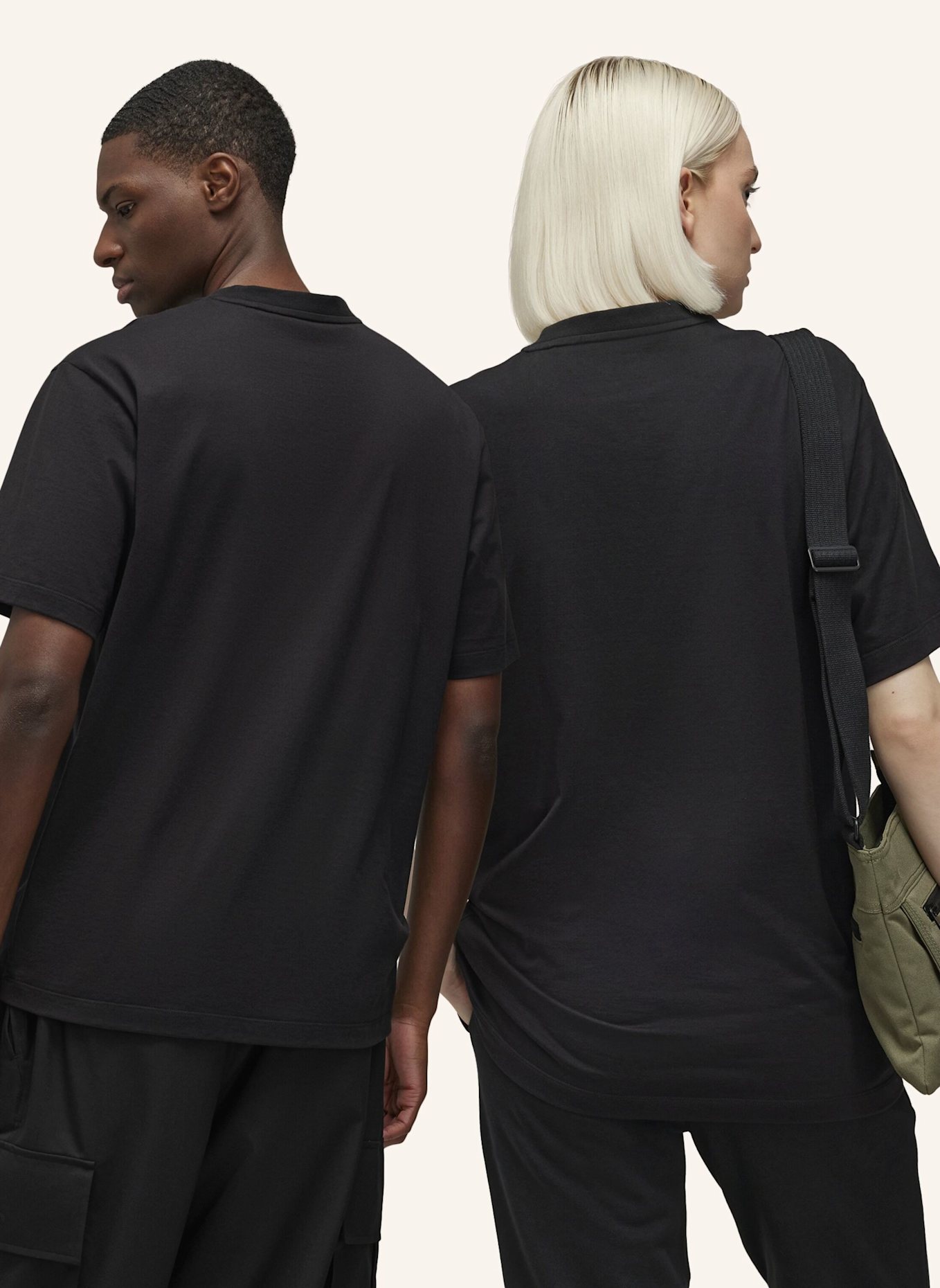 Y-3 Y-3 REGULAR T-SHIRT: SCHWARZ