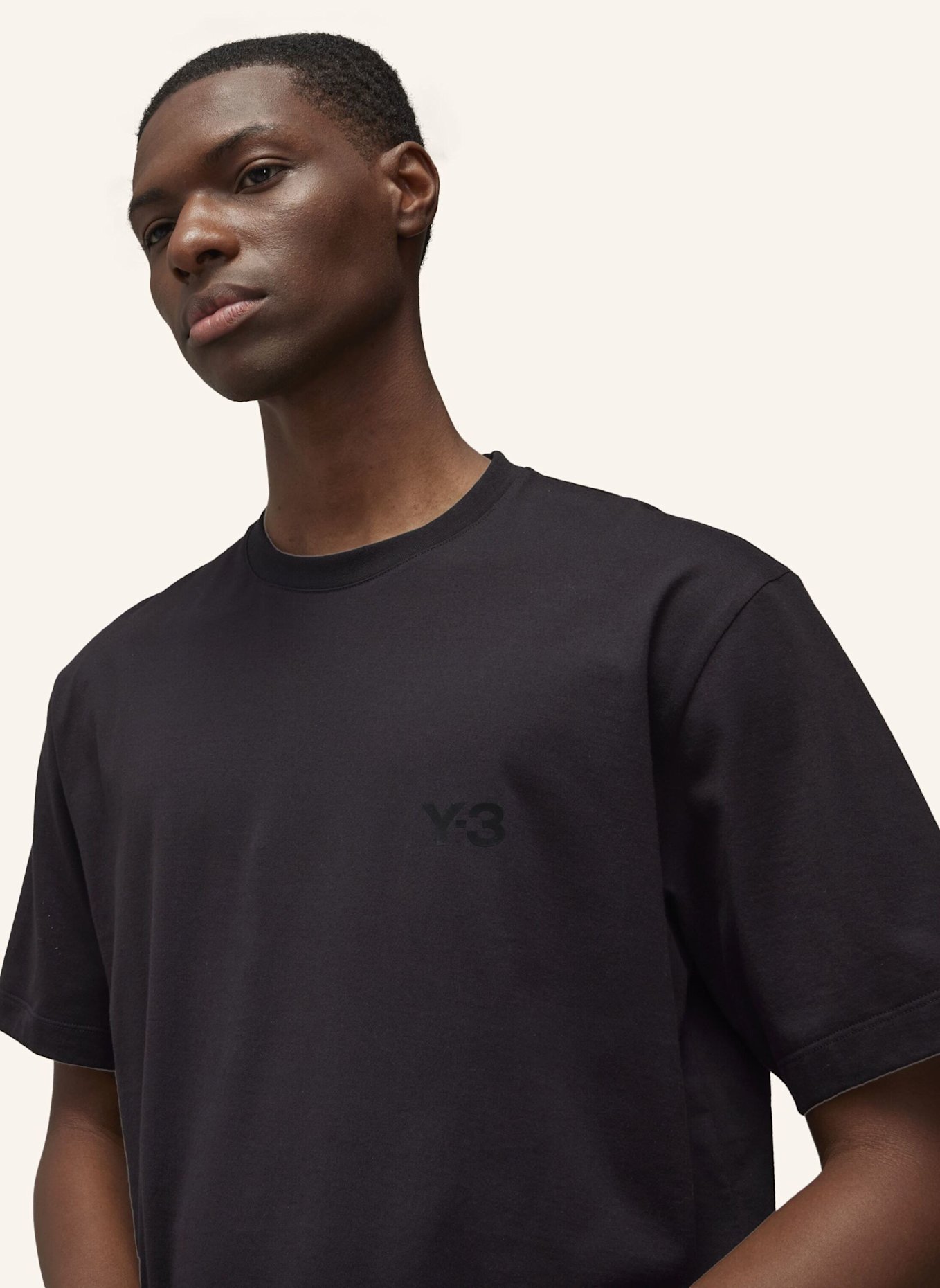Y-3 Y-3 REGULAR T-SHIRT: SCHWARZ