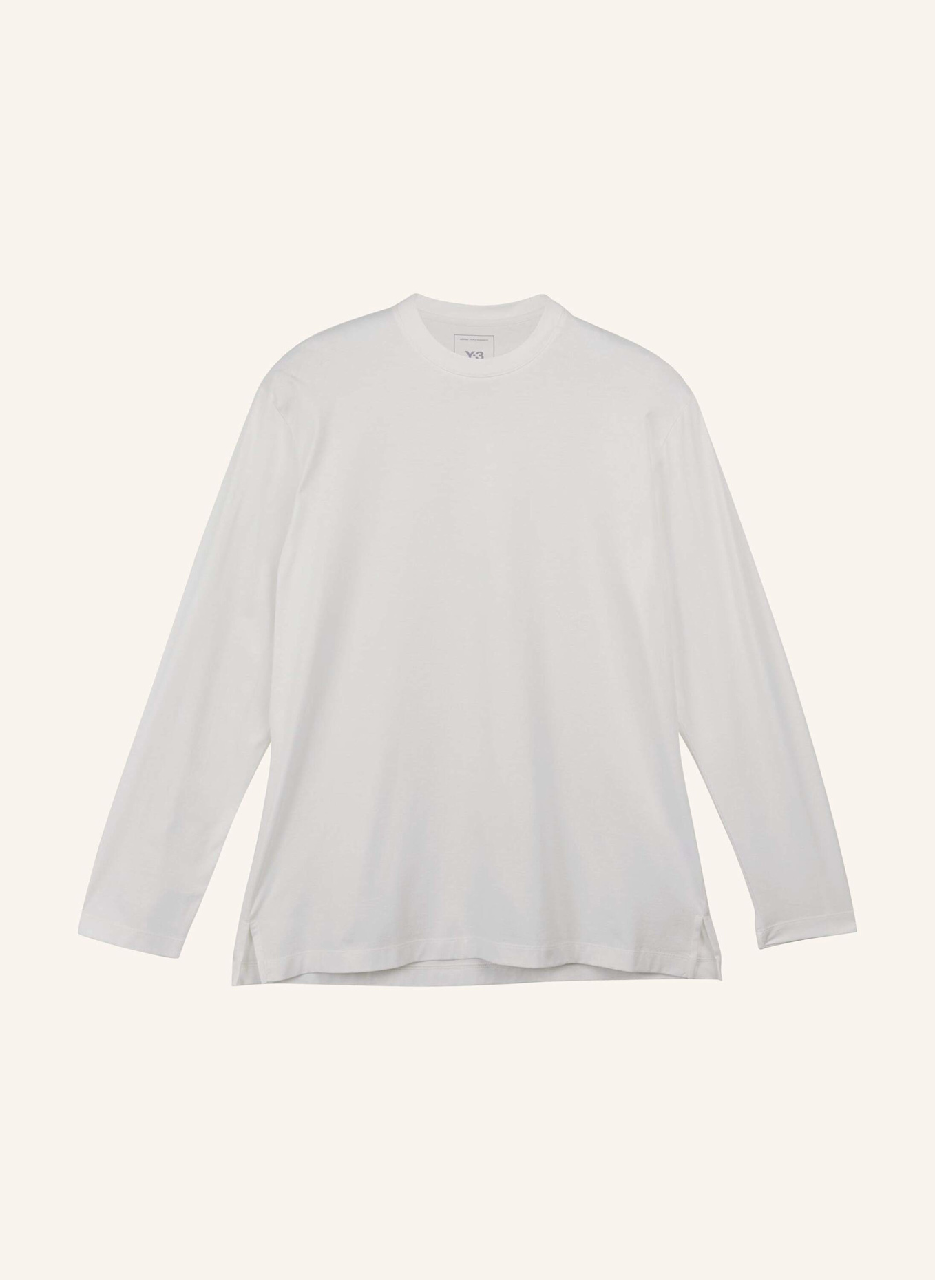 Y-3 Y-3 LONGSLEEVE: WEISS