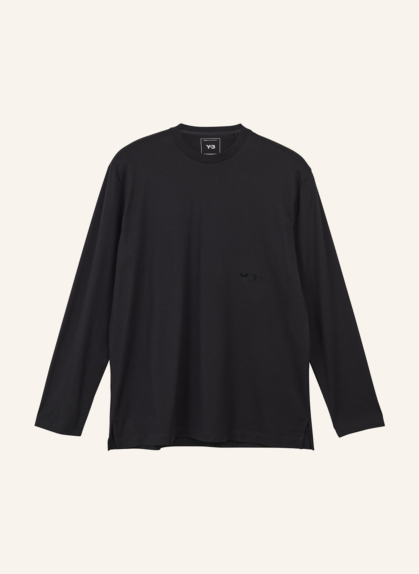 Y-3 Y-3 LONGSLEEVE: SCHWARZ