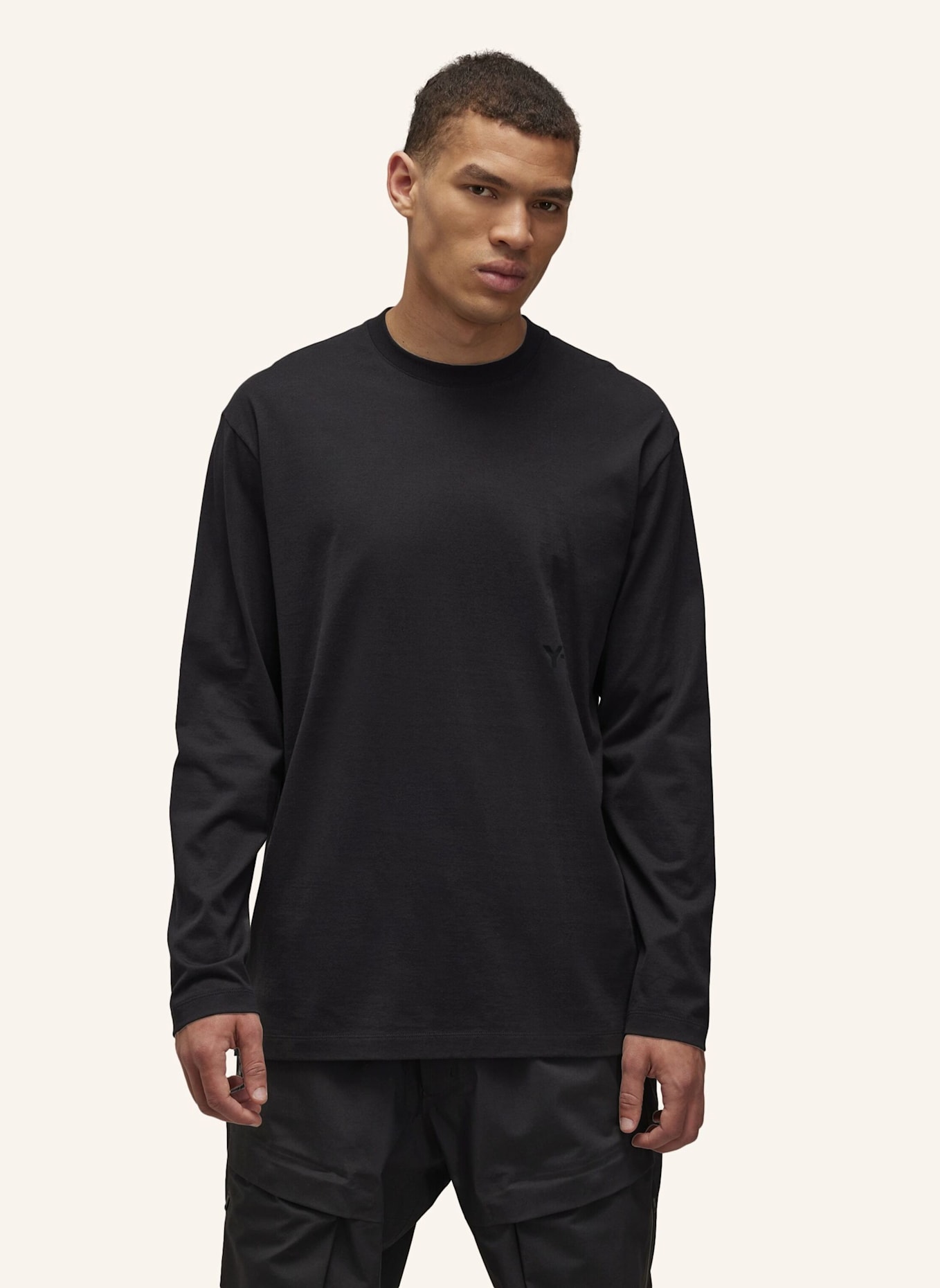 Y-3 Y-3 LONGSLEEVE: SCHWARZ