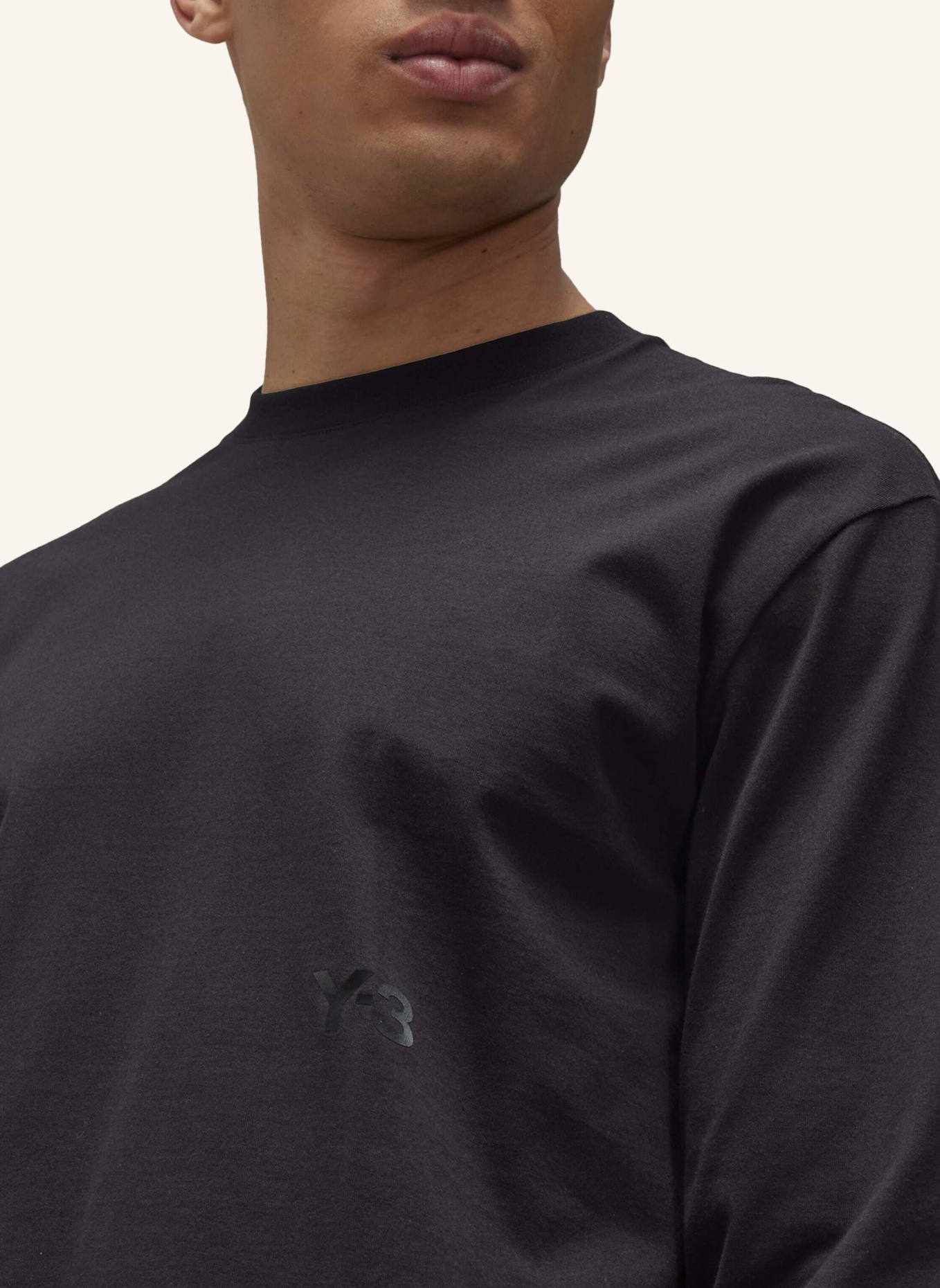 Y-3 Y-3 LONGSLEEVE: SCHWARZ