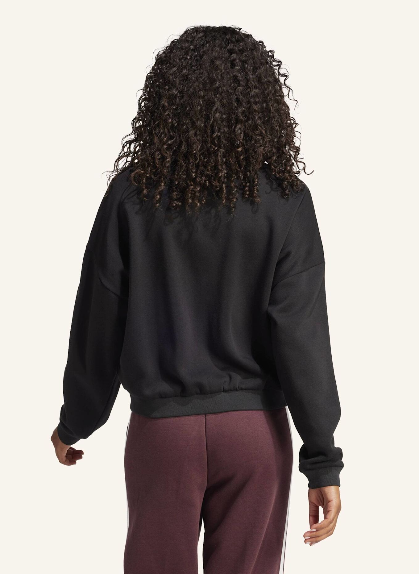 adidas ESSENTIALS CONTEMPORARY LOGO BOMBERJACKE: SCHWARZ