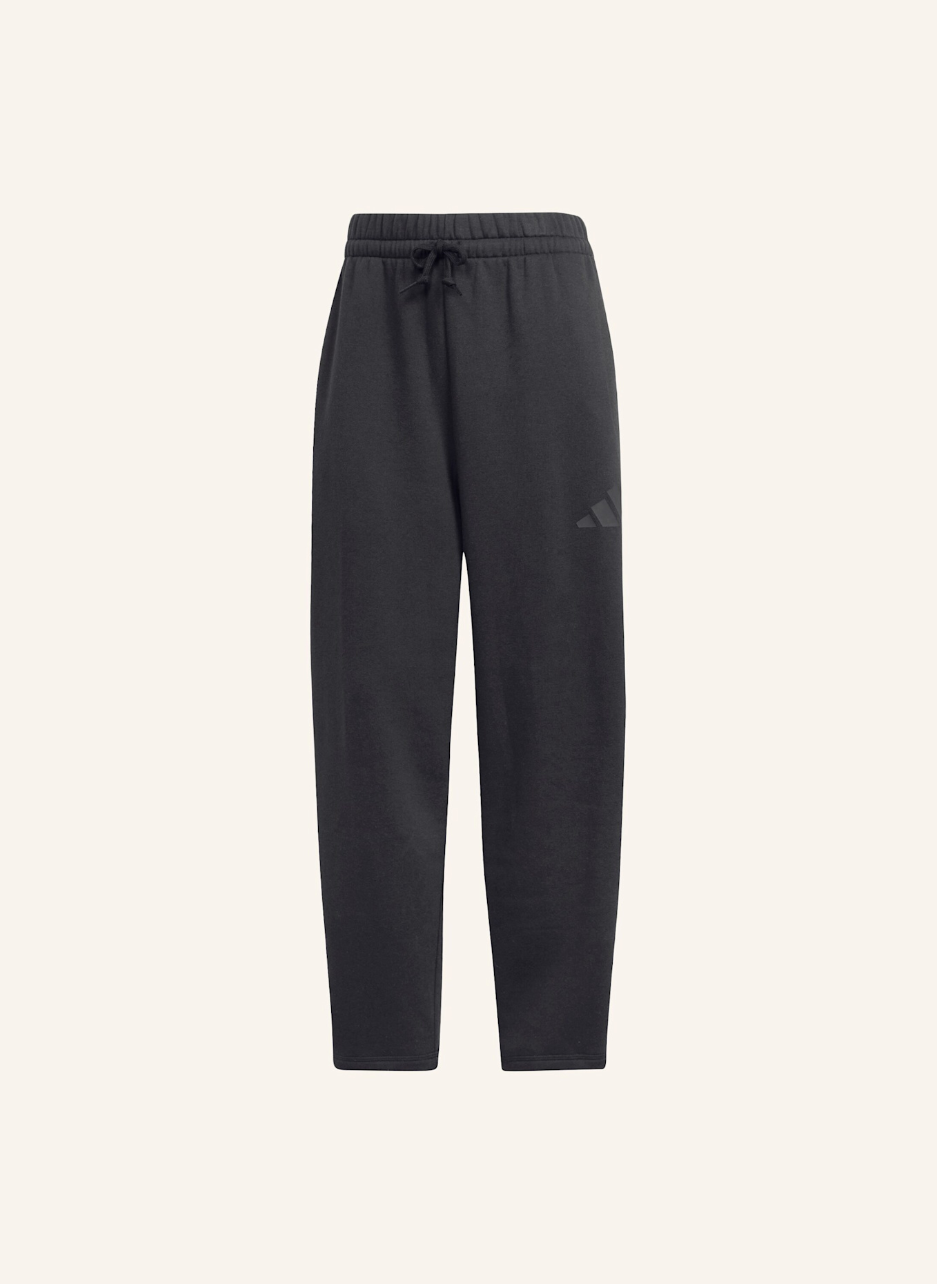 adidas ESSENTIALS CONTEMPORARY LOGO BARREL HOSE: SCHWARZ