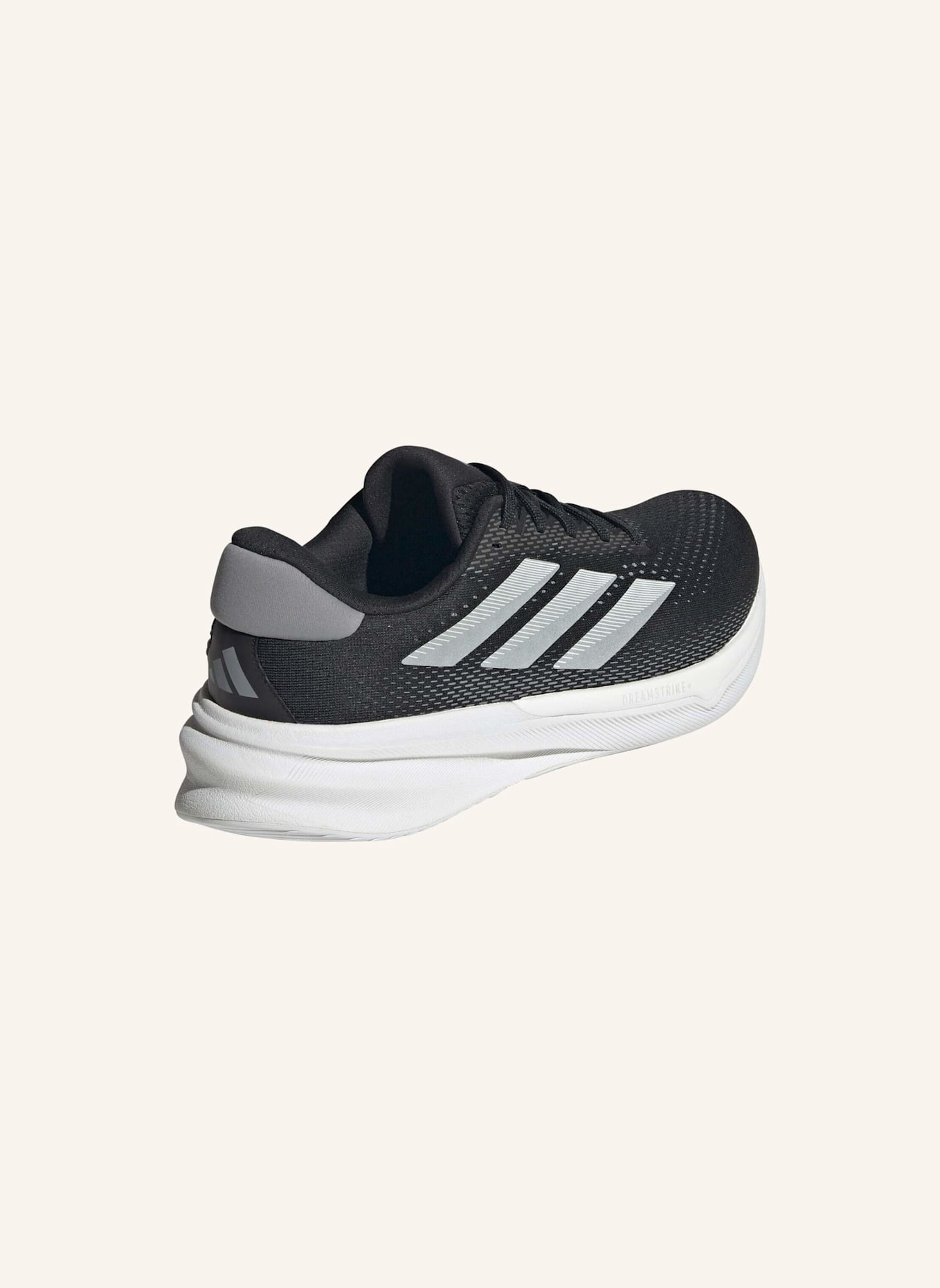 adidas SUPERNOVA STRIDE 2 LAUFSCHUH: SCHWARZ/ WEISS/ GRAU
