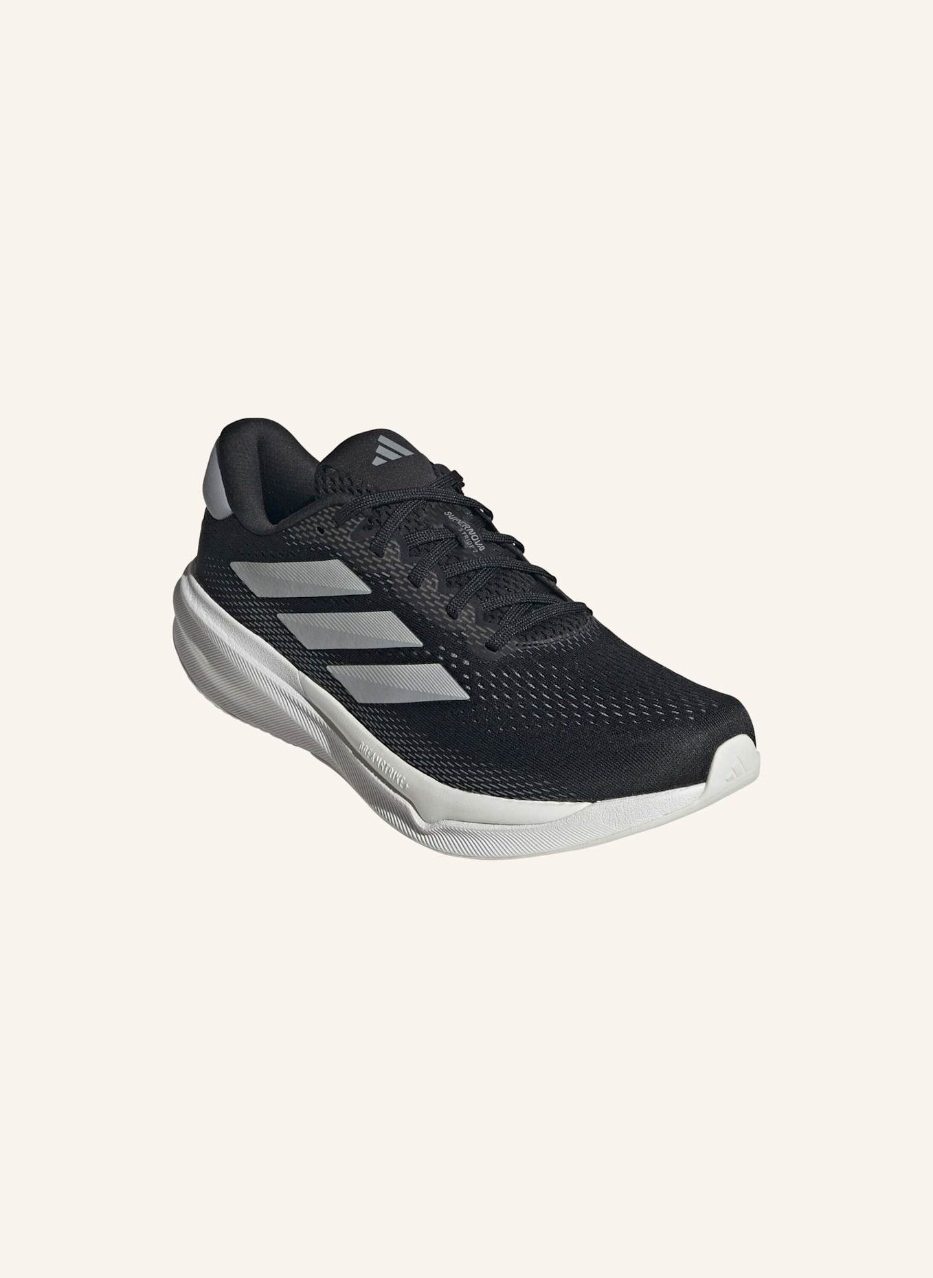 adidas SUPERNOVA STRIDE 2 LAUFSCHUH: SCHWARZ/ WEISS/ GRAU