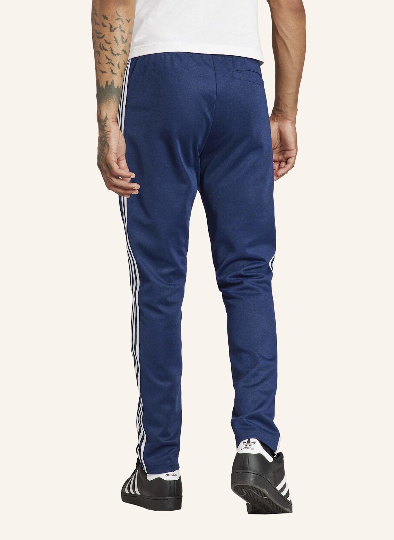 adidas Originals ADICOLOR CLASSICS BECKENBAUER TRAININGSHOSE: BLAU