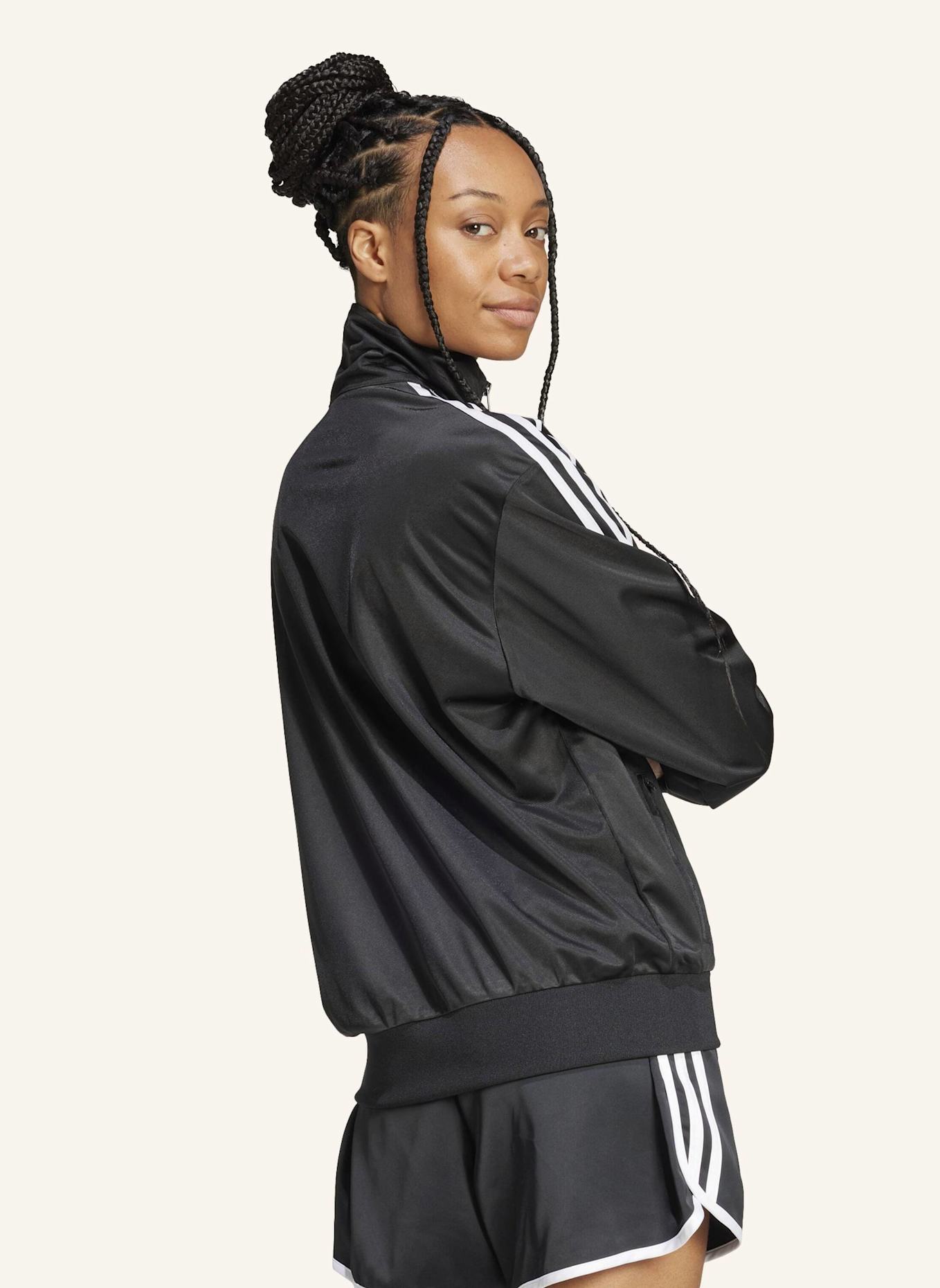 adidas Originals Trainingsjacke FIREBIRD: SCHWARZ