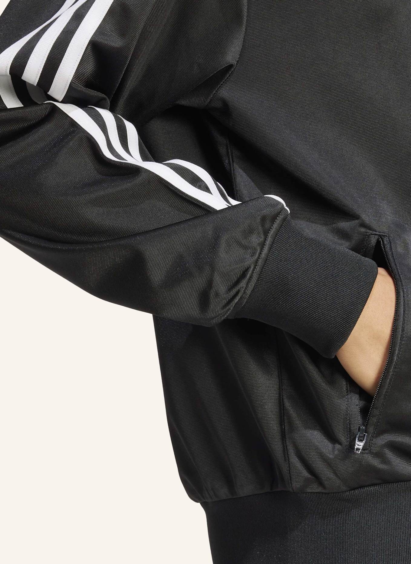 adidas Originals Trainingsjacke FIREBIRD: SCHWARZ