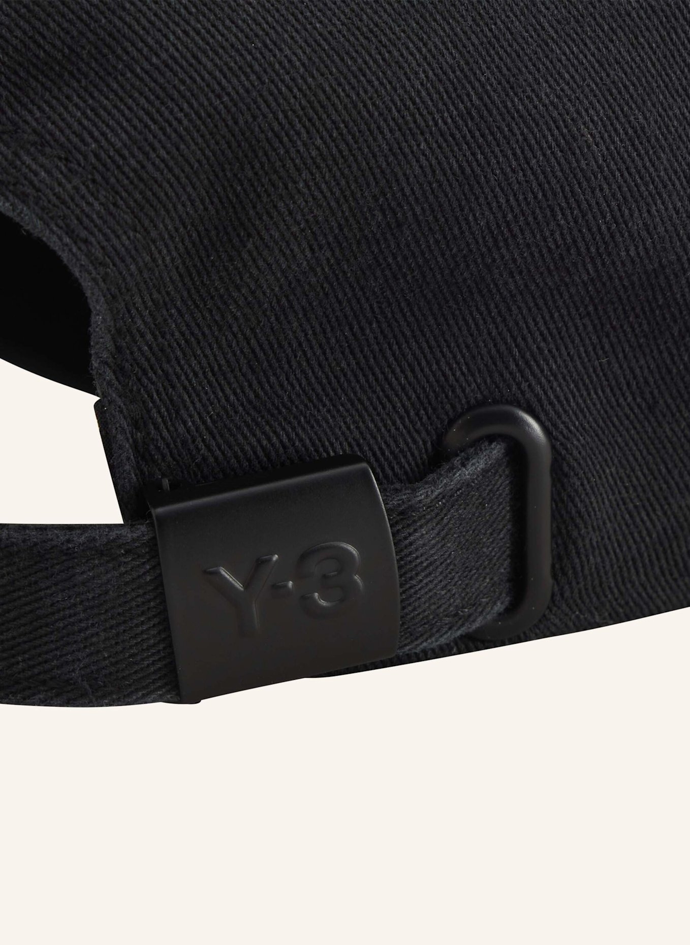 Y-3 Y-3 DAD KAPPE: SCHWARZ