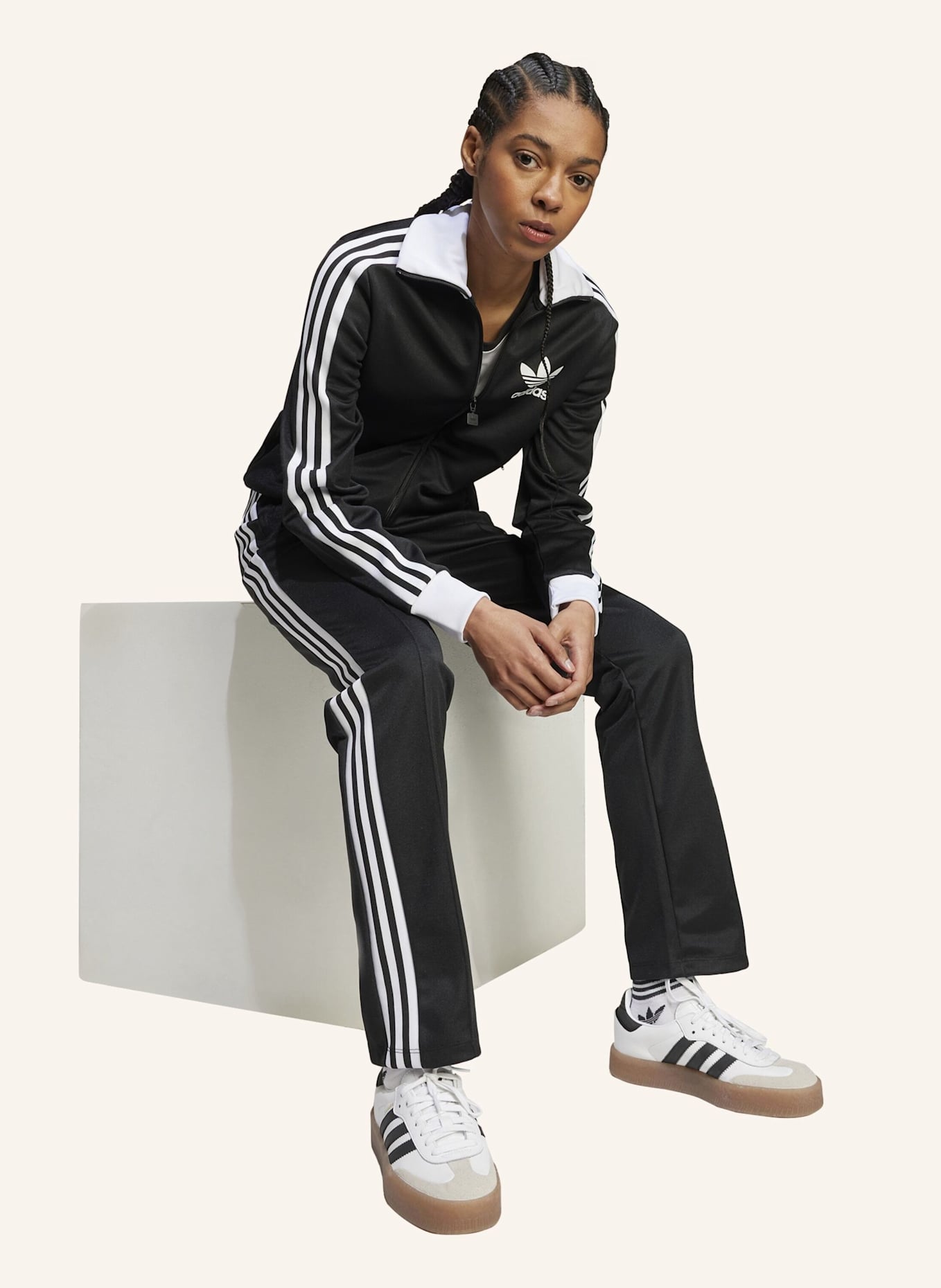 adidas Originals Track Pants ADICOLOR CLASSIC REGULAR TAPERED LEG: SCHWARZ