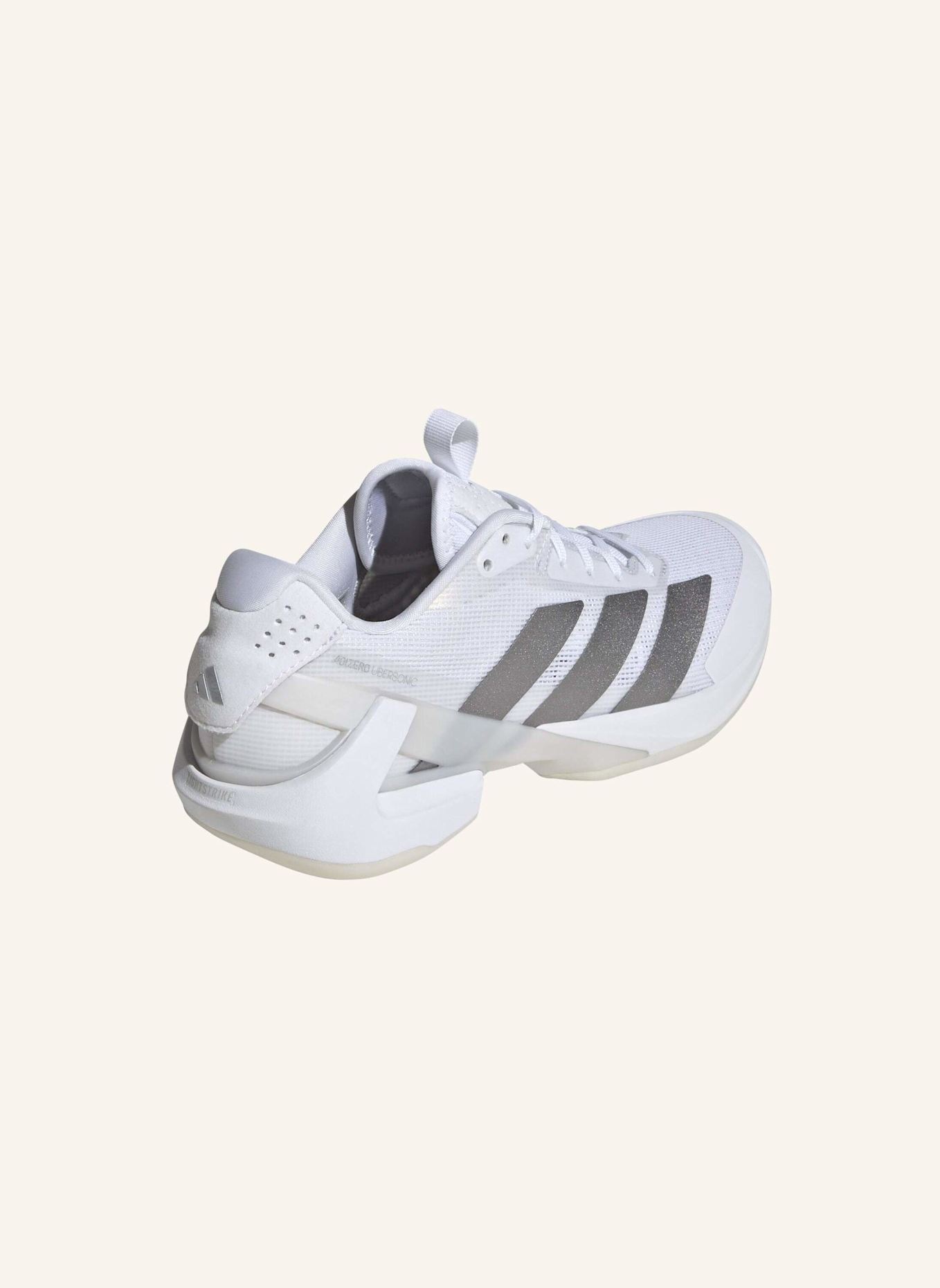 adidas Tennisschuhe ADIZERO UBERSONIC 5: WEISS/ SILBER