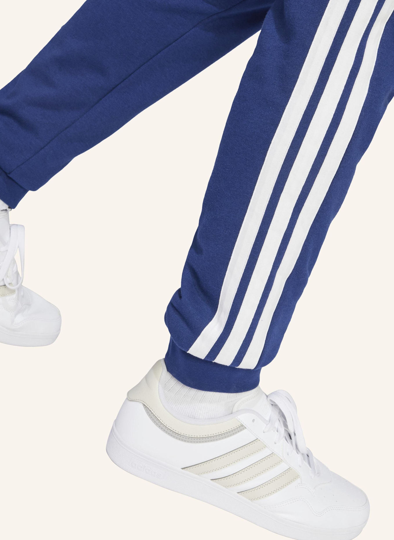 adidas Sweatpants ESSENTIALS: BLAU/ WEISS