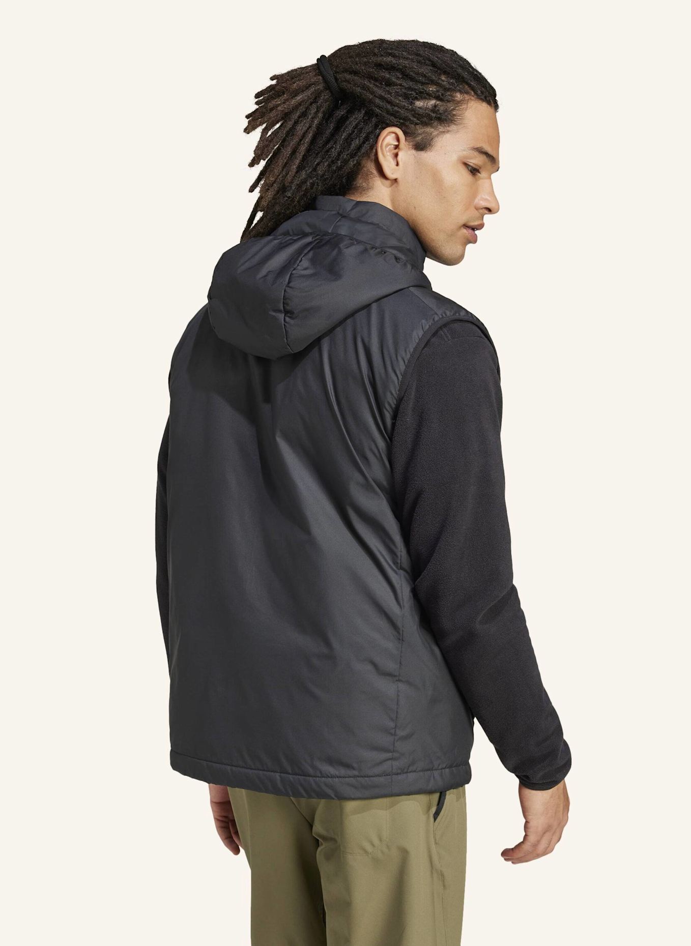 adidas TERREX TERREX MULTI CLIMAWARM INSULATED HOODED WESTE: SCHWARZ