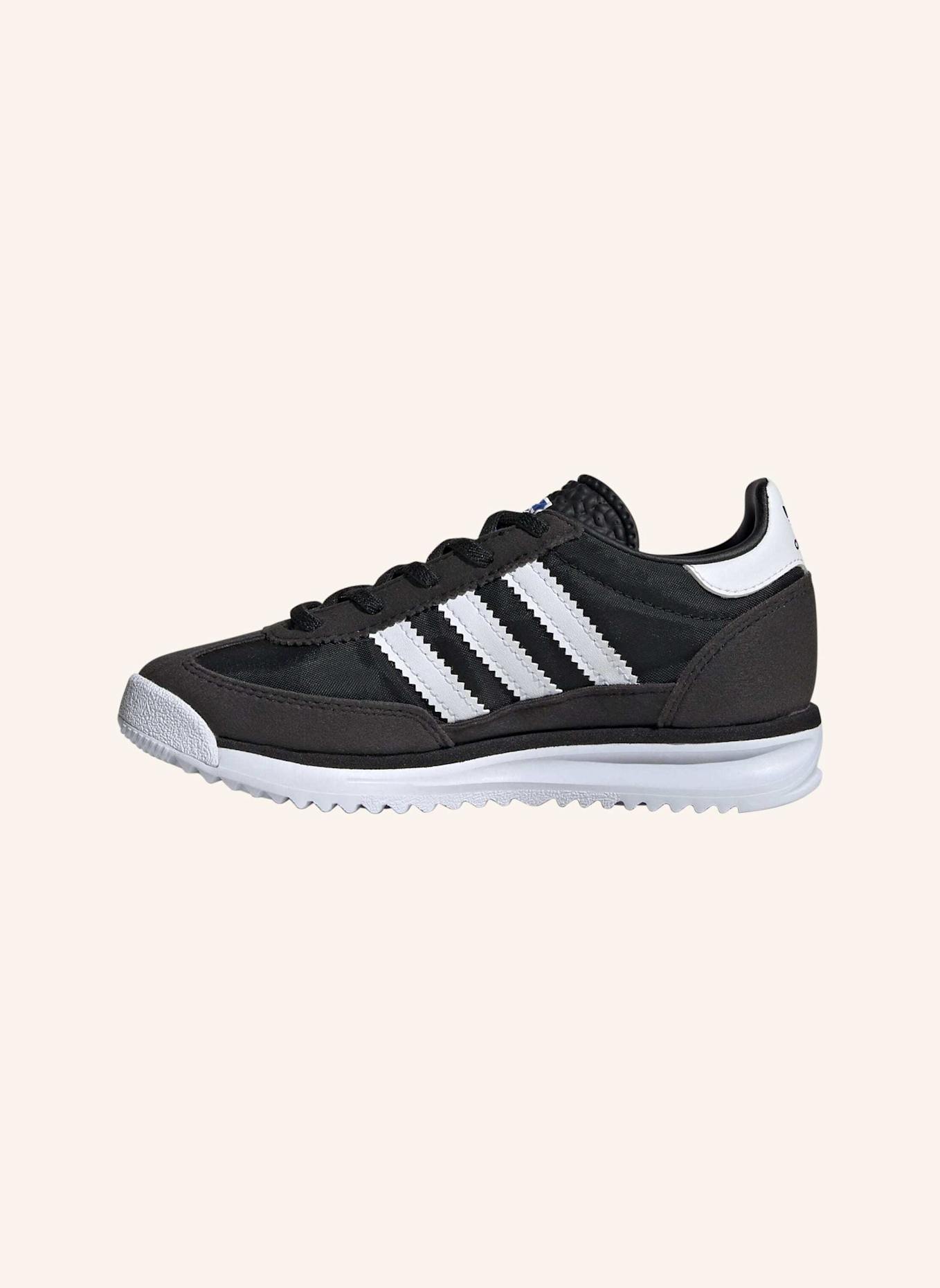 adidas Originals SL 72 RS ELASTIC LACES KIDS SCHUH: SCHWARZ/ WEISS/ BLAU