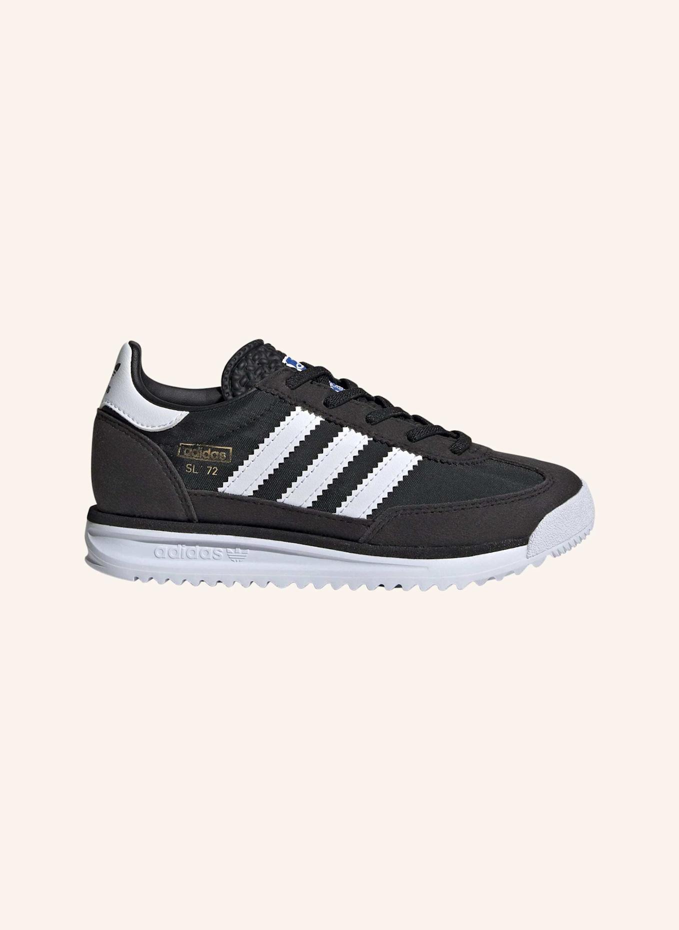 adidas Originals SL 72 RS ELASTIC LACES KIDS SCHUH: SCHWARZ/ WEISS/ BLAU