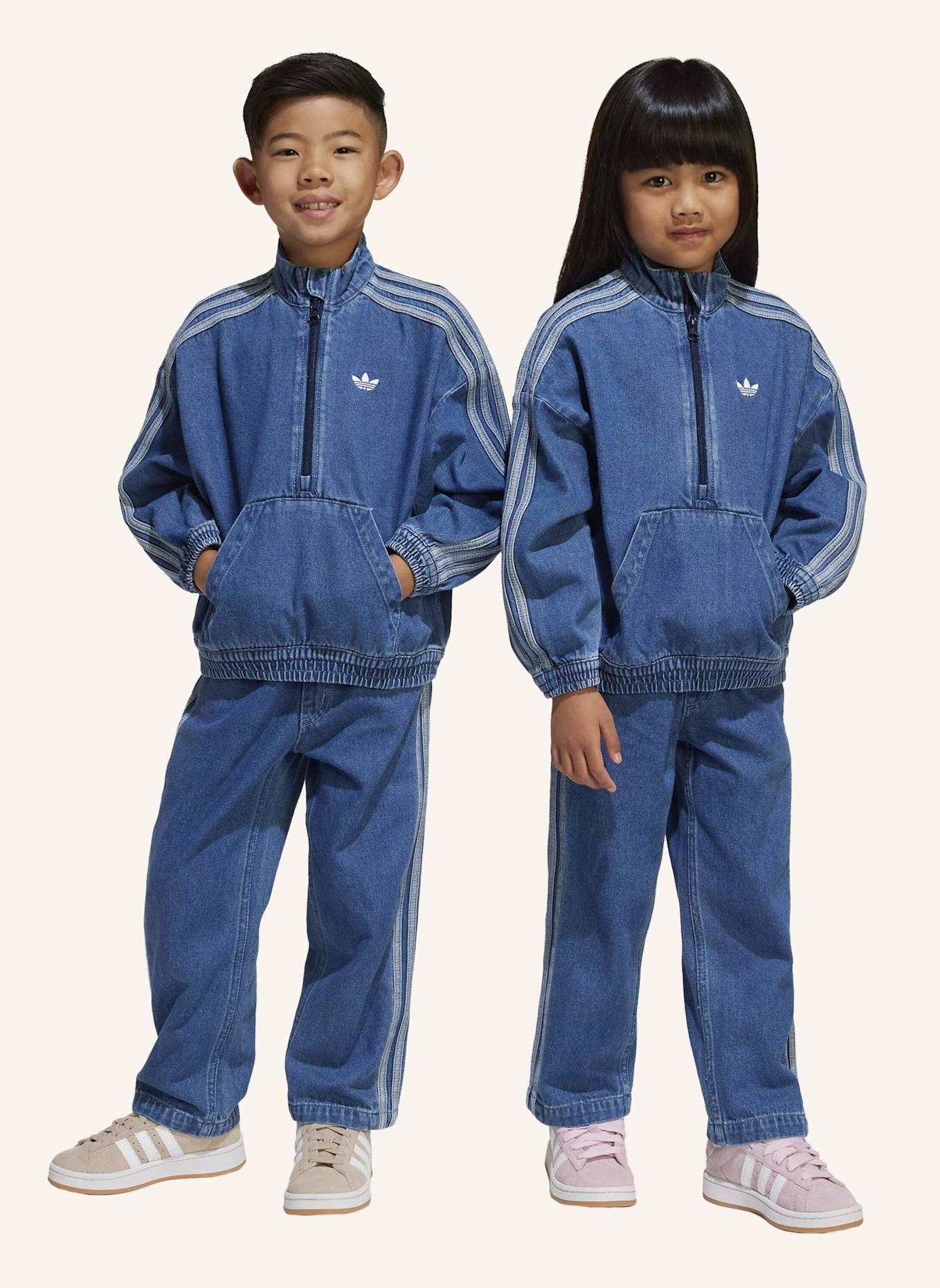 adidas Originals DENIM SET: HELLBLAU