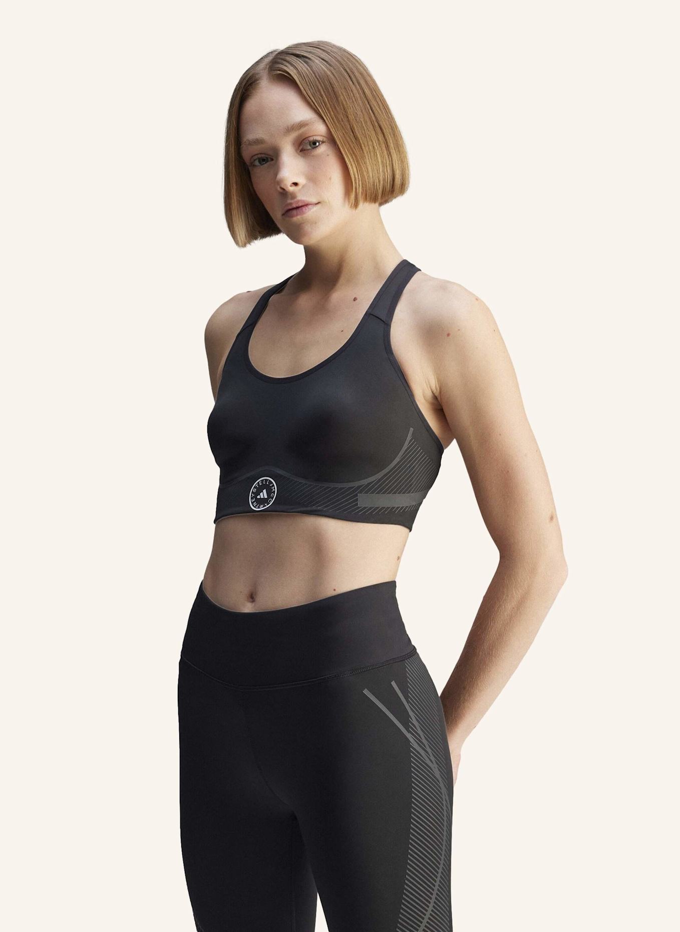 adidas by Stella McCartney ADIDAS BY STELLA MCCARTNEY TRUEPACE HIGH SUPPORT SPORT-BH: SCHWARZ