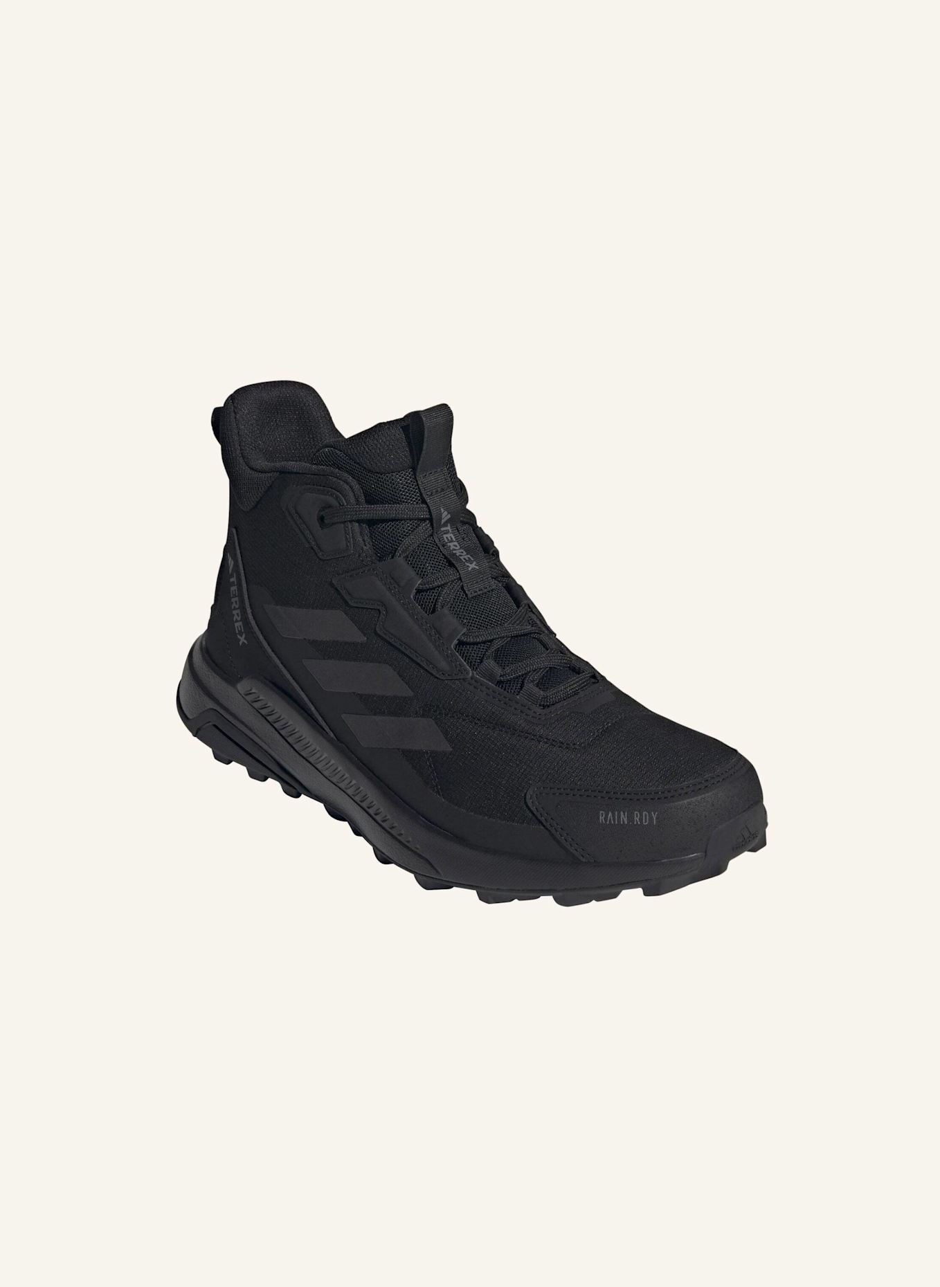 adidas TERREX TERREX ANYLANDER MID RAIN.RDY WANDERSCHUH: SCHWARZ/ GRAU