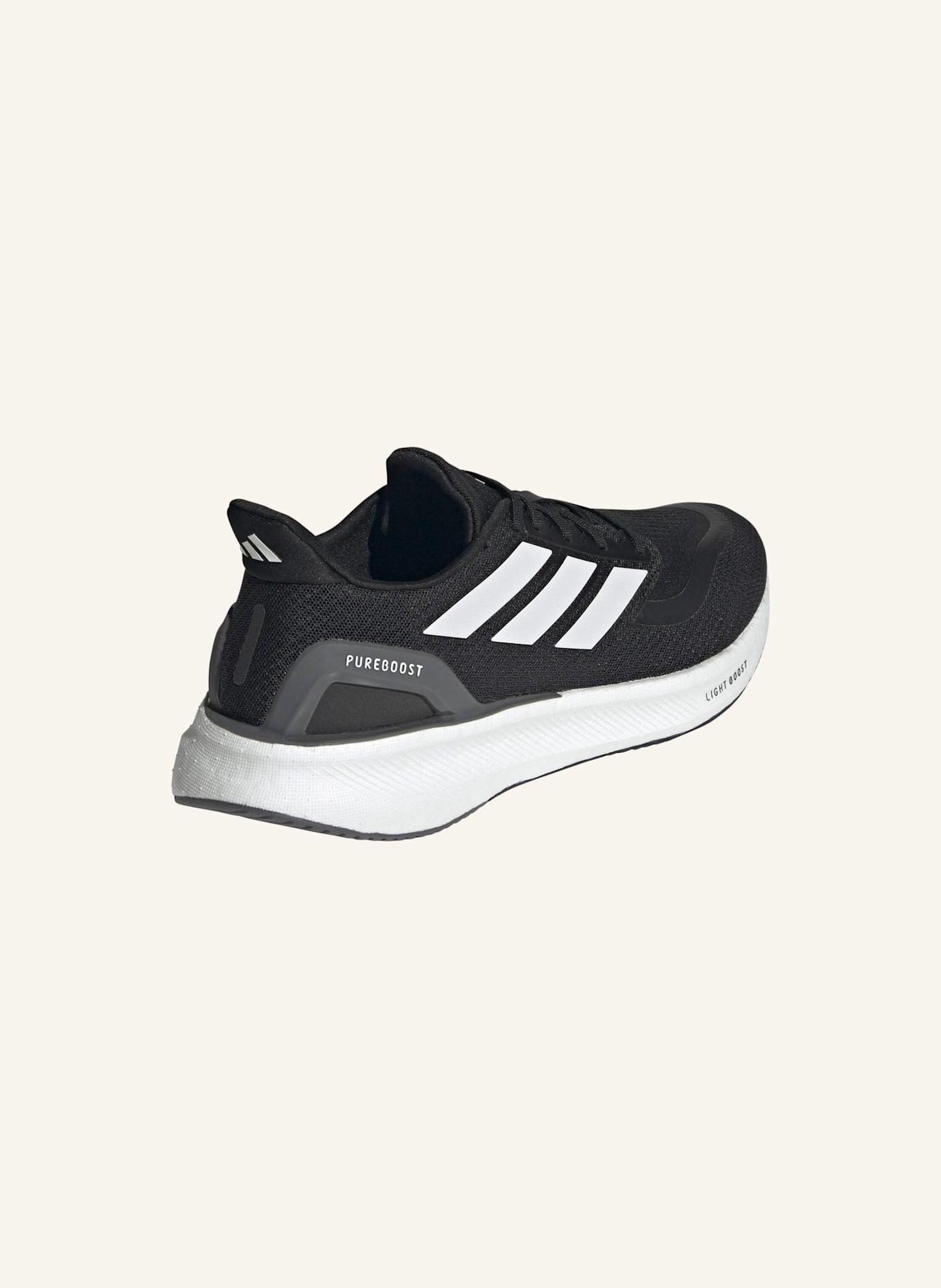 adidas PUREBOOST 5 LAUFSCHUH: SCHWARZ/ WEISS/ GRAU