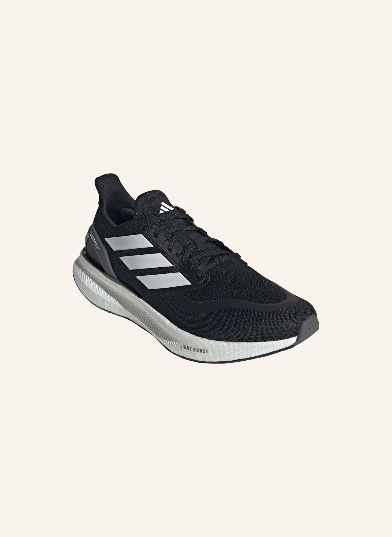 adidas PUREBOOST 5 LAUFSCHUH: SCHWARZ/ WEISS/ GRAU