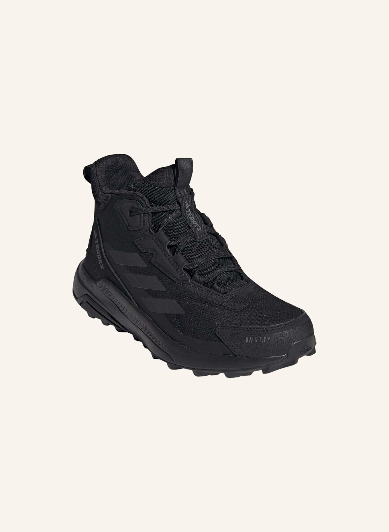 adidas TERREX TERREX ANYLANDER MID RAIN.RDY WANDERSCHUH: SCHWARZ/ GRAU