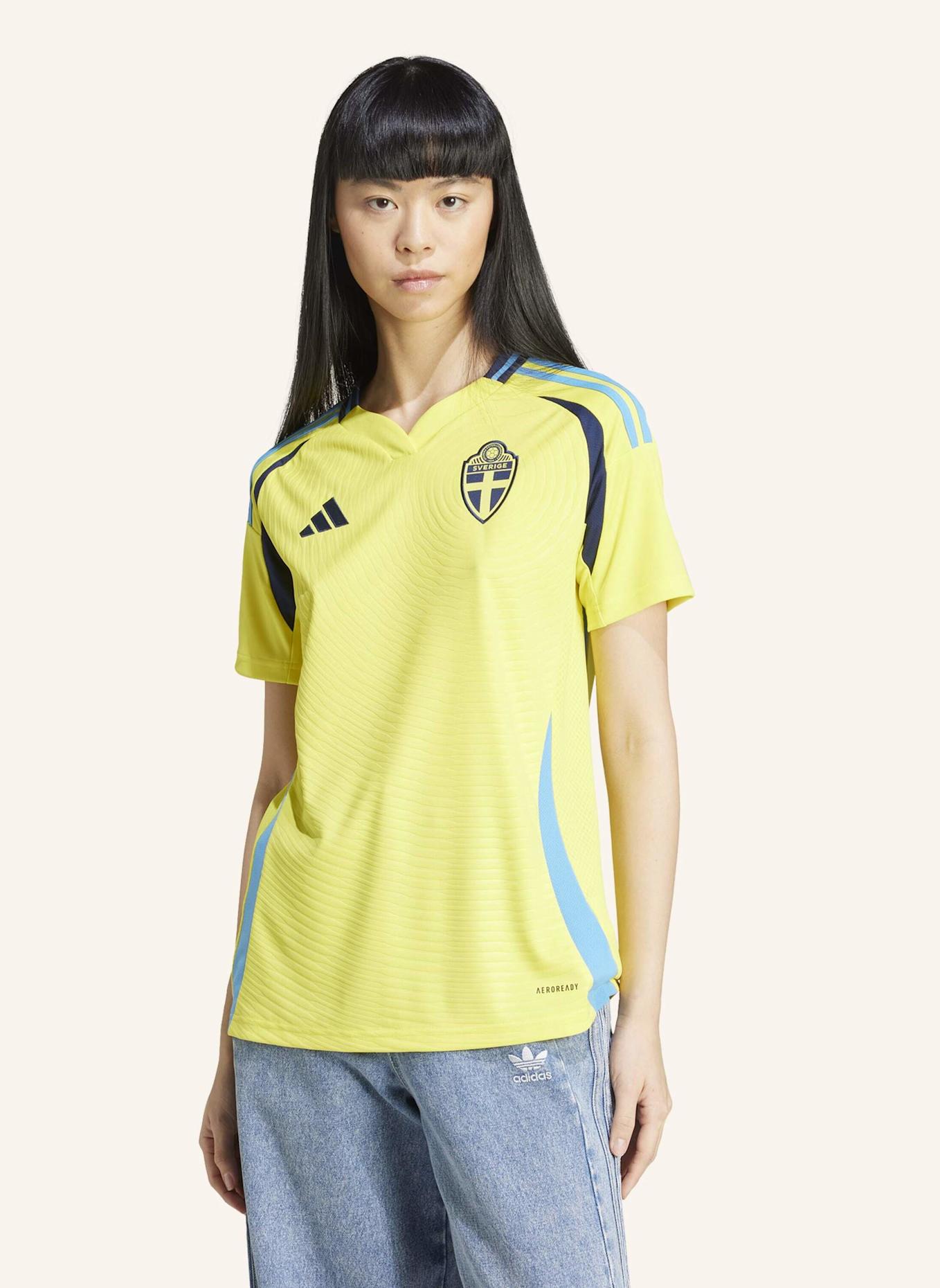 adidas SCHWEDEN 24 HEIMTRIKOT: GELB