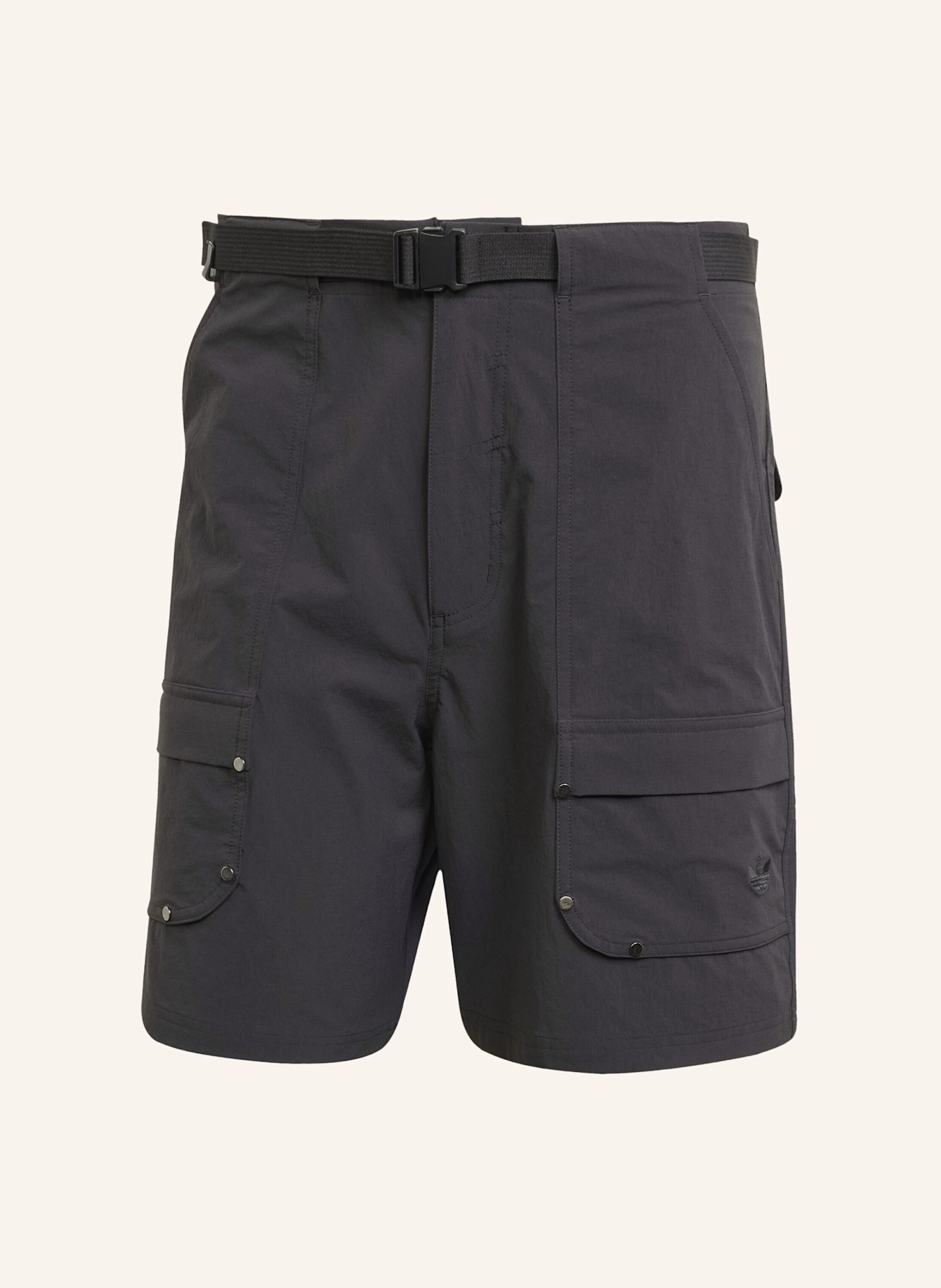 adidas Originals PREMIUM ESSENTIALS UTILITY CARGOSHORTS: SCHWARZ