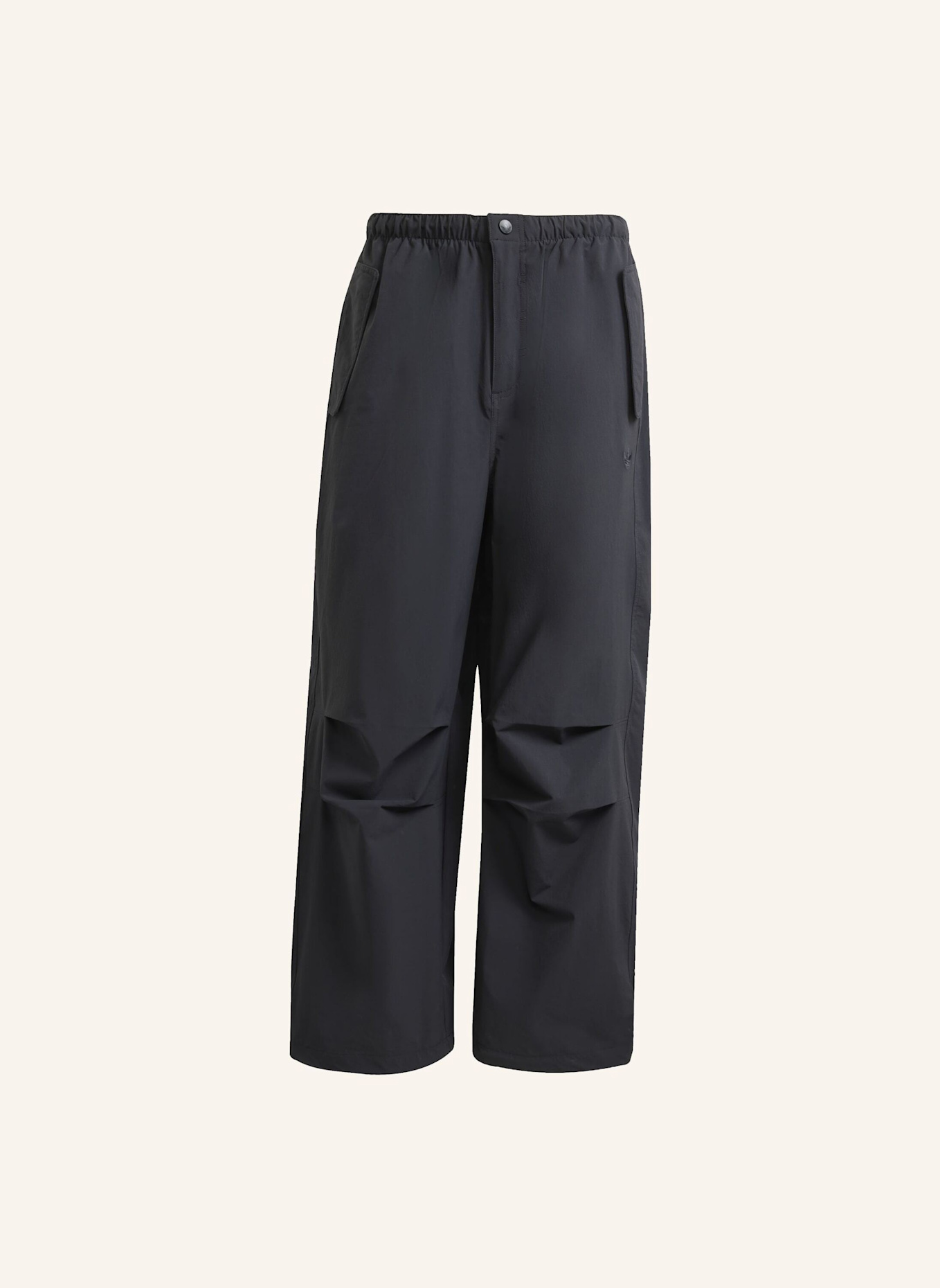 adidas Originals PREMIUM ESSENTIALS UTILITY PARACHUTE HOSE: SCHWARZ