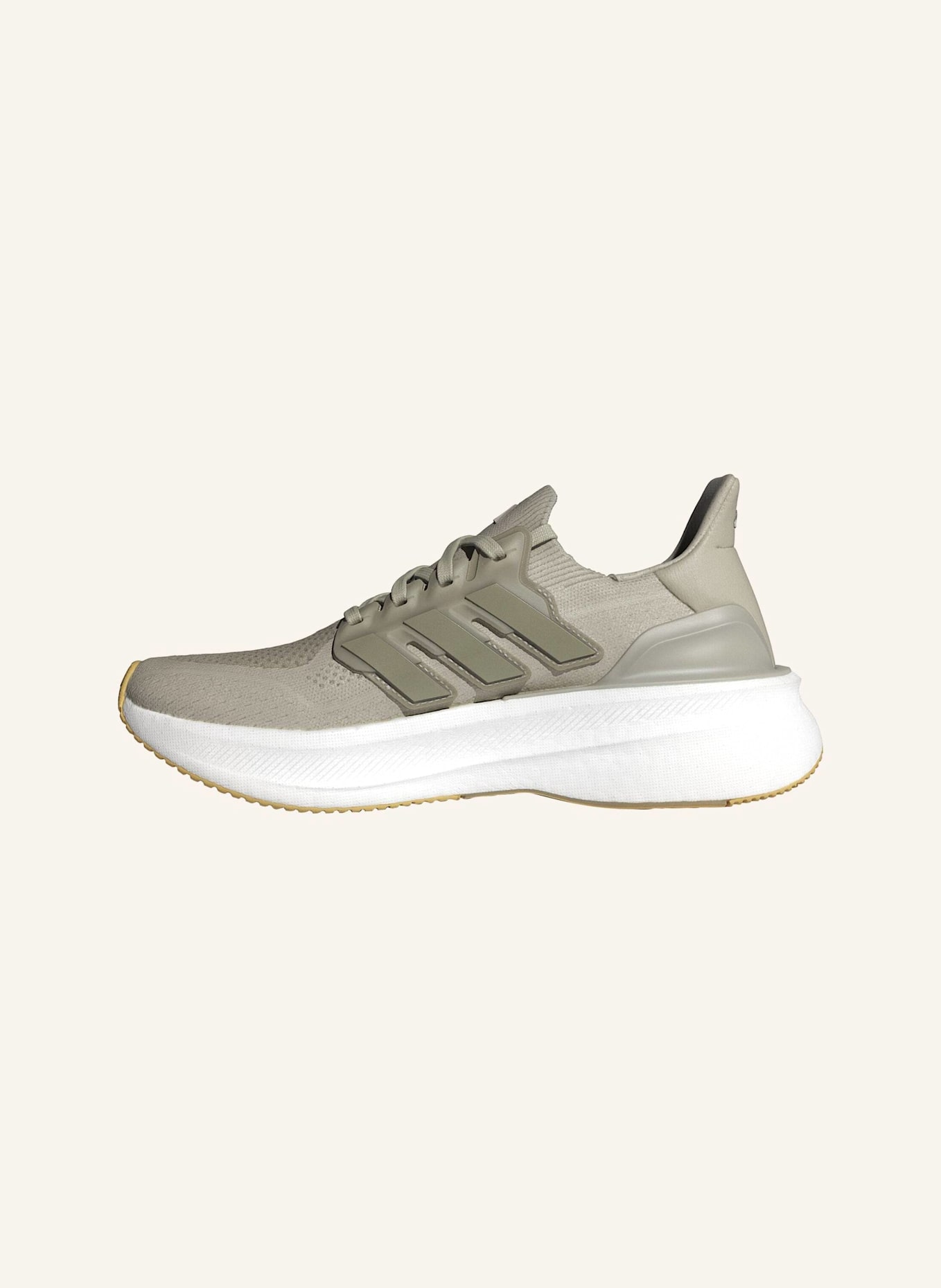adidas ULTRABOOST 5 LAUFSCHUH: GRAU/ WEISS